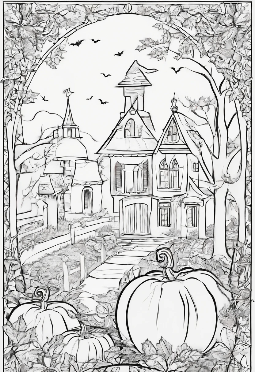 1. Specifying a Theme:
   - "Create a Halloween coloring book。"
   - "Draw a witch or ghost themed coloring book。"

2. Image details:
   - "Generate a coloring book containing a witch with a pumpkin lantern。"
   - "Create a Halloween coloring book that includes scenes of kids trick-or-treating。"

3. Color and atmosphere:
   - "Create a bright and fun Halloween coloring book。"
   - "Accentuates orange or purple hues、Express the fun of Halloween。"

4. Bulleted instructions:
   - "Paint the witch's hat red。"
   - "Pumpkin eyes yellow、Paint your mouth black。"

5. A simple analogy:
   - "The witch is as if reading a magic book、Has a serious expression。"
   - "Pumpkin Lantern is smiling、It's like talking to a friend。"

If you tell these instructions to the AI,、A fun coloring book related to Halloween will be generated。