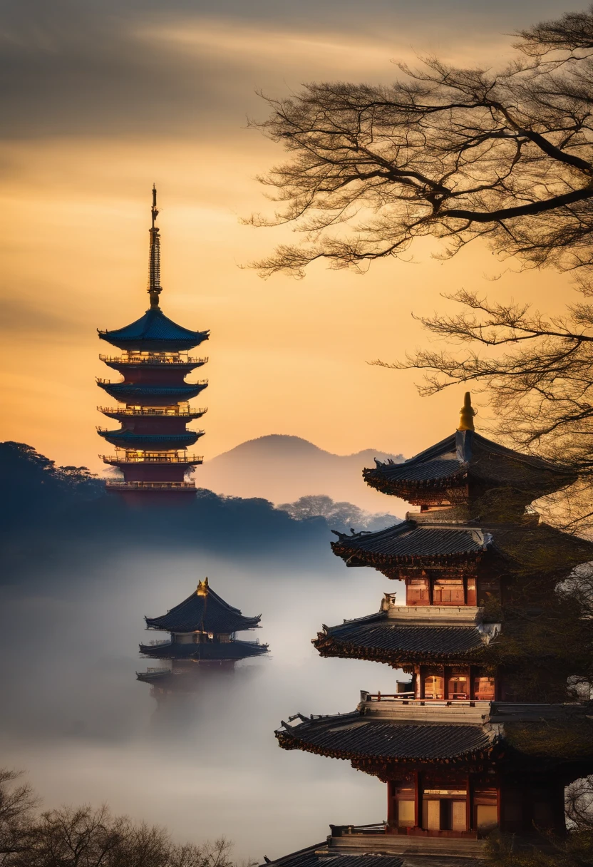 The people of the past have gone by the yellow crane, and the yellow crane tower is empty here.
The yellow crane is gone, and the white clouds are in the air.
Harukawa calendar Hanyang tree, yerba buena parrot island.
Where is Nippori Pass? The smoke on the river is worrying.