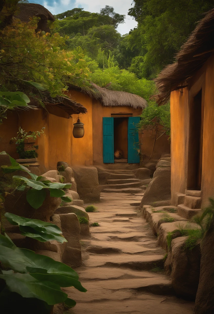 Screen keywords:Ancient Beninese village、Les bois、Sept souris aveugles、curiosity、Explorer、Strange stuff、Take turns tapping、Toucher、deviner。