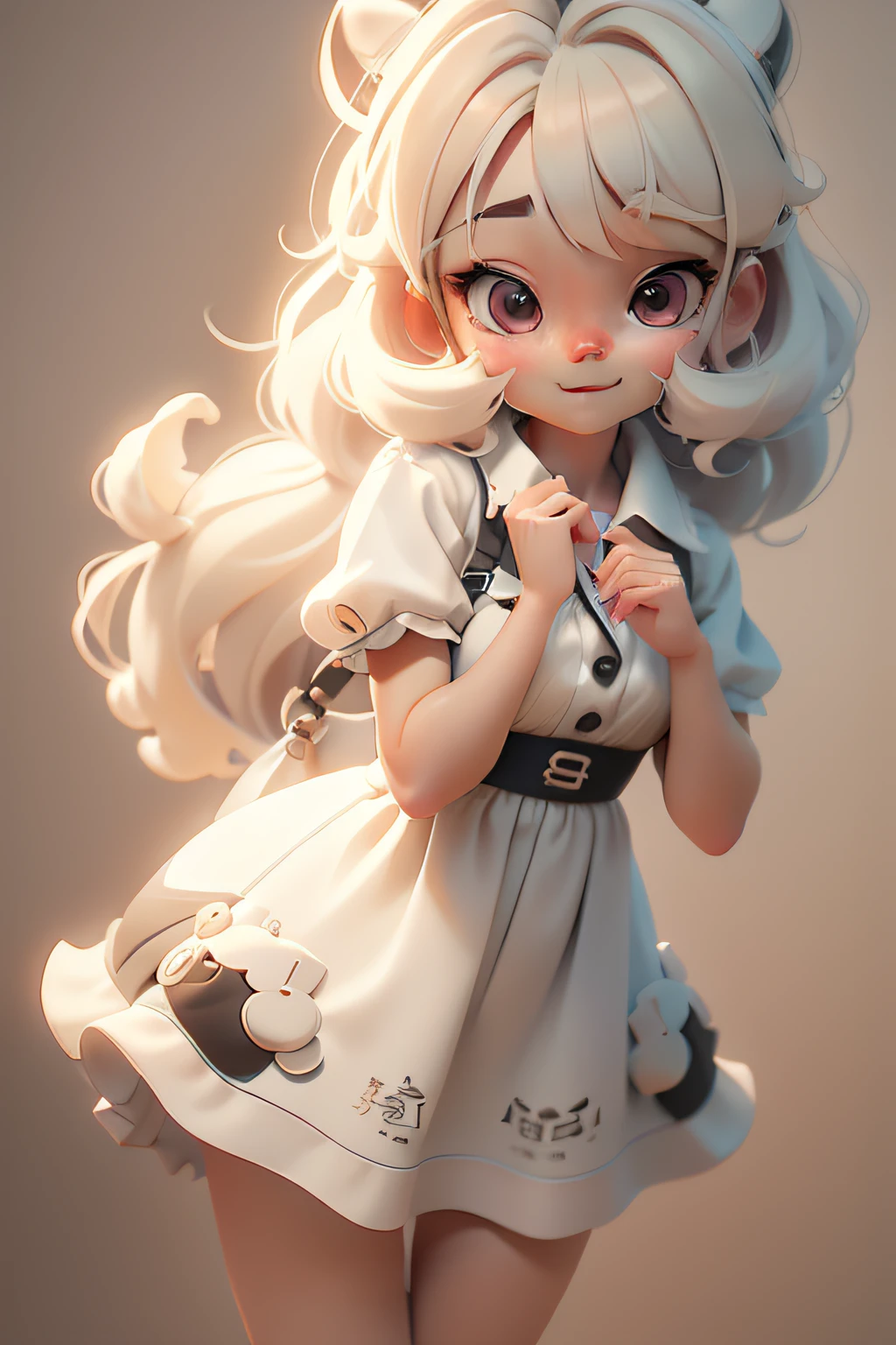 clew:In this 3D rendered volume,A small and active 3D cartoon girl is active under the camera。She has light-colored hair with bangs and a bun,Plump eyes twinkle with anticipation and pleasure。Her smile was as warm as the sun,It gives a pleasant feeling。
camera settings:In order to capture the fantastic cartoon sense and smart character dynamics,I will be using the Canon EOS 5D Mark IV camera,Equipped with 50mm f/1.8lens。This wide focal length setting ensures clear close-ups of people while easily coping with original image changes。
Light and composition:I use bright lighting and color,React according to the reflection and transparency of the 3D model,to simulate a cartoon light source。By adjusting the angle and orientation,Highlight cute images and rich expressions of 3D cartoon girls。ao mesmo tempo,Use clever composition,May be slightly biased to one side,Make the picture more dynamic。
Style and presentation:I would set a warm and bright tone,Adjust the color and chiaroscuro of the picture to be both vivid and soft,To keep the cartoon style fun and vibrant。Post-processing will enhance color saturation and contrast,Make this cartoon girl more vivid。
camera settings:In the settings for simulating 3D rendering,Set the aperture to f/8 to maintain sufficient depth of field,Make the image more three-dimensional;The shutter speed needs to be adjusted according to the movement of the scene;The ISO is generally set at 200,Ensure sufficient dependence and reduce noise。
artistic vision:The 3D cartoon girl in the camera will be in the center of the picture,And I will try to make every detail of her as possible,Such as a bun with light-colored hair lines、Details of the dress,Even the subtle environment behind it is captured as much as possible,It's not just a photo,It's a joyful story。
Aspect ratio and quality:I would choose 4:A scale of 3,to preserve more picture details。To maintain image quality and detail imaging,The photo will be saved in RAW format。
Such descriptions and techniques will help you capture the character and energy of your cartoon character,At the same time, it retains enough softness,Make photos look cute and professional。