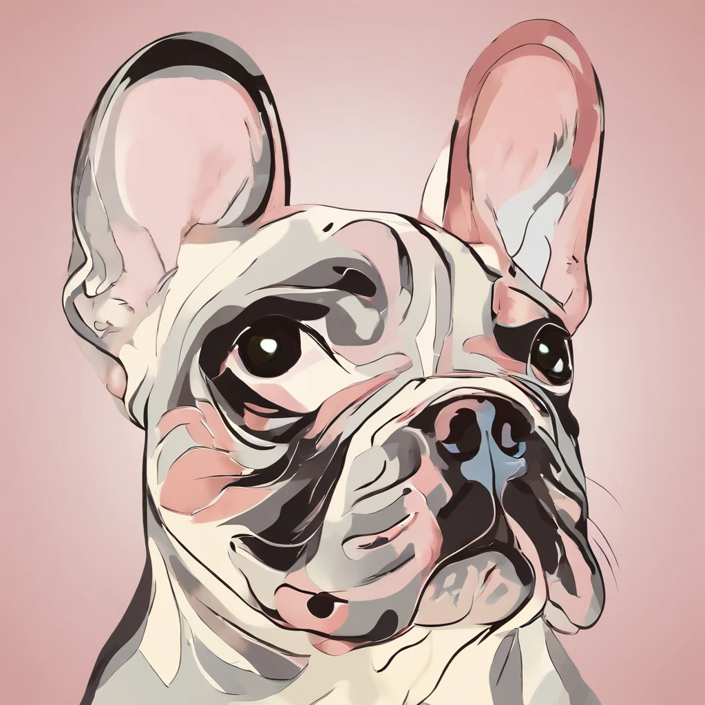 A French Bulldog, often referred to as a "Frenchie," is a small, compact breed known for its distinctive appearance. These dogs have a muscular yet compact body with a sturdy build. Their most prominent features include a short, smooth coat, a pushed-in nose, and expressive facial characteristics.
French Bulldogs have a rounded skull that is proportionate to their body size. Their forehead is slightly flat, and they have a well-defined stop, creating a clear separation between the skull and the short, stout muzzle. The muzzle is broad and square, giving them their characteristic flat-faced, or brachycephalic, appearance.
Their eyes are large, dark, and round, set wide apart on the face. The ears of a French Bulldog are typically bat-like in shape, medium in size, and stand erect. They are carried high on the head and may be rounded at the tips.
One of the most defining features of French Bulldogs is their short, stocky neck, which is well-muscled and slightly arched. Their body is compact and muscular, with a broad chest and a deep, slightly rounded ribcage. Their back is short and straight, leading to a well-rounded, muscular rump.
Frenchies have a short, straight tail, often referred to as a "screw tail" because it is twisted or corkscrewed. Their limbs are short and sturdy, with straight, strong bones. Their paws are compact and round.
Their coat is smooth and short, with a fine texture. French Bulldogs come in various coat colors, including brindle (a mix of dark and light stripes), fawn (solid beige with a black mask), cream, and pied (a combination of white and another color).
Overall, French Bulldogs are known for their charming and adorable appearance, characterized by their small size, compact build, flat face, and expressive, soulful eyes.