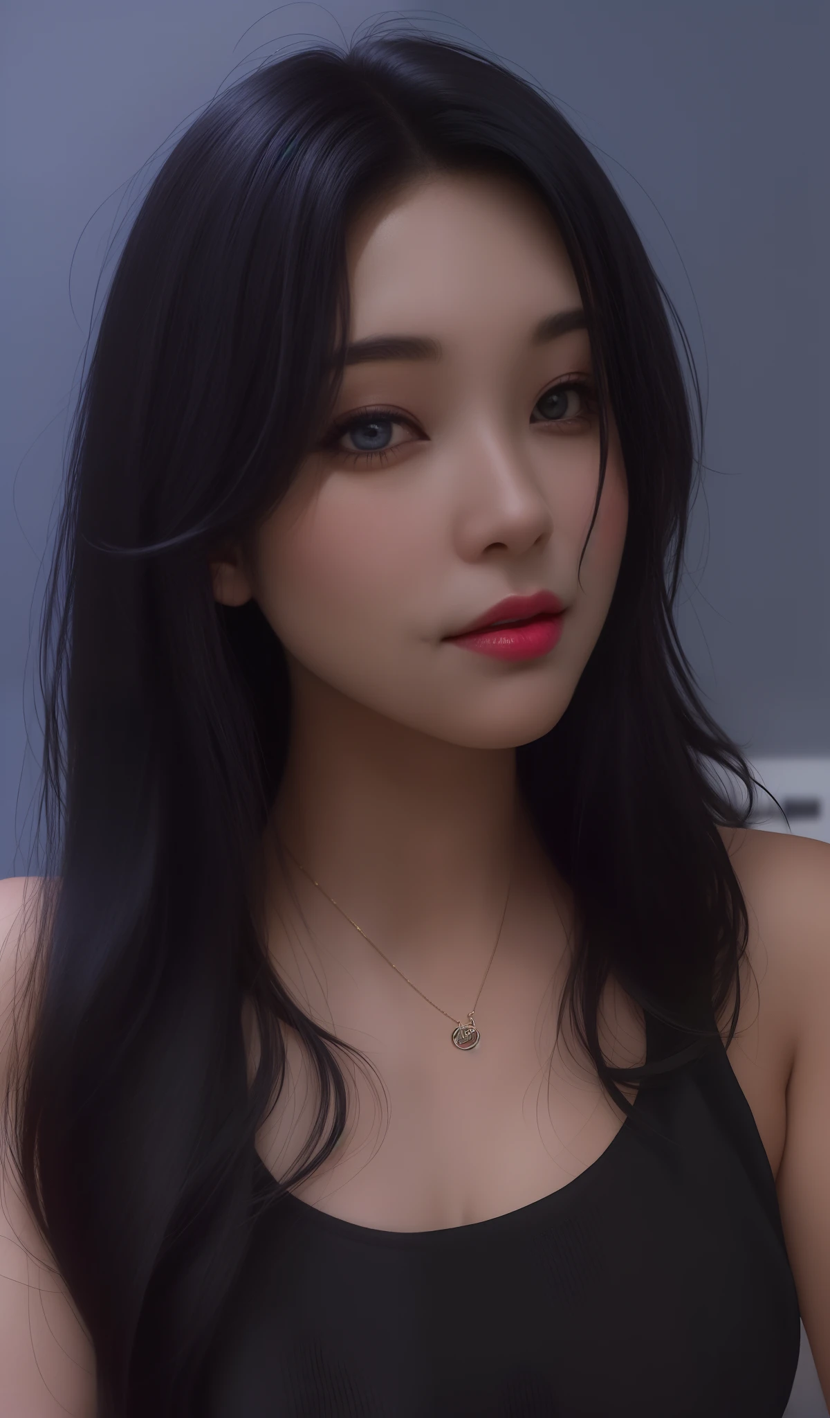 arafed woman with long black hair and a black top, 2 7 years old, 🤤 girl portrait, 2 2 years old, 18 years old, 2 8 years old, 2 3 years old, dang my linh, 1 8 yo, 21 years old, 2 9 years old, korean girl, 30 years old woman, 3 0 years old woman