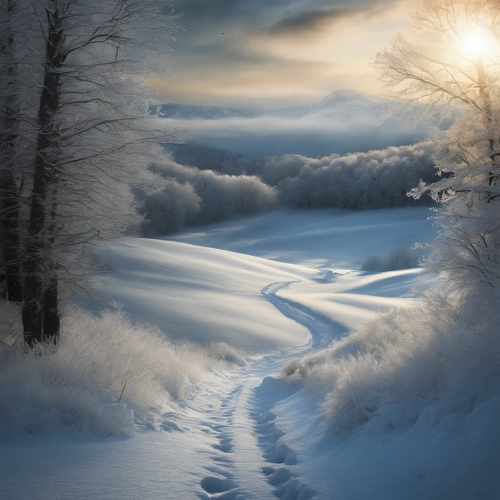 (Distant view)Best quality, Masterpiece, Hundreds of frost-white birds flew towards a pillar, snowfield, high resolution, (photograph realistic:1.4), surrealism, Dream-like,fusionart, Shadowdancer, shadow magic, darkness control, stealth, shadowstep, umbral spells, hidden blade,