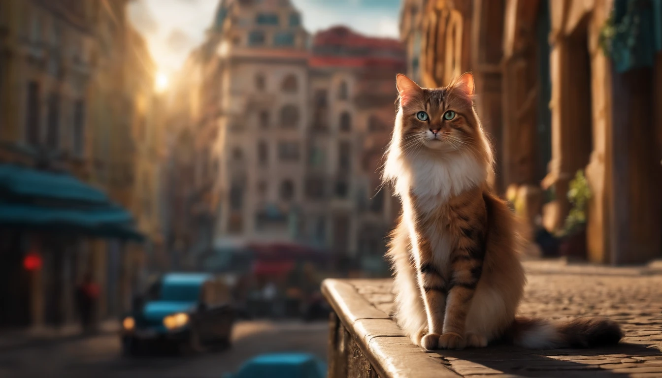 The city,Cat
