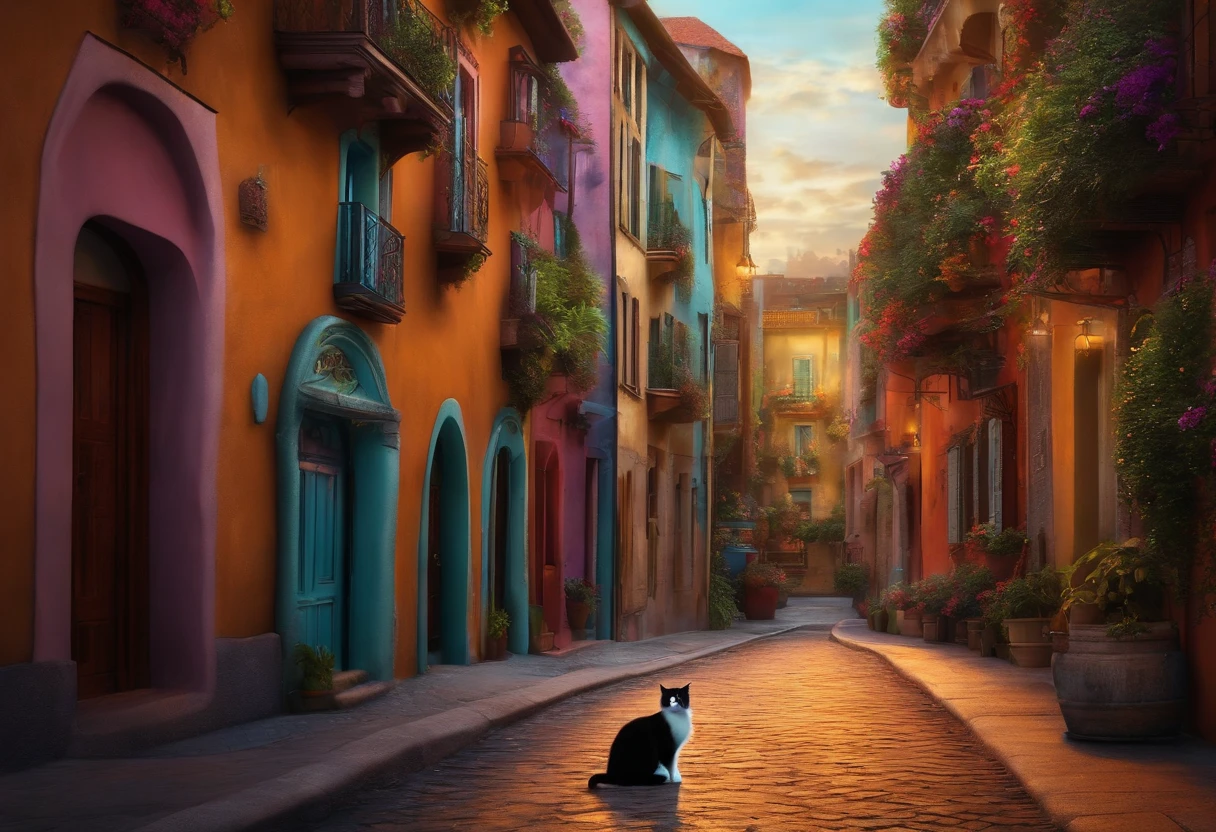 The city,Cat