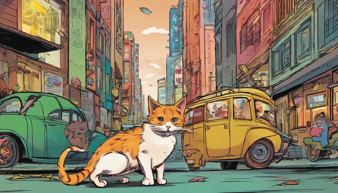 The city、Kittens