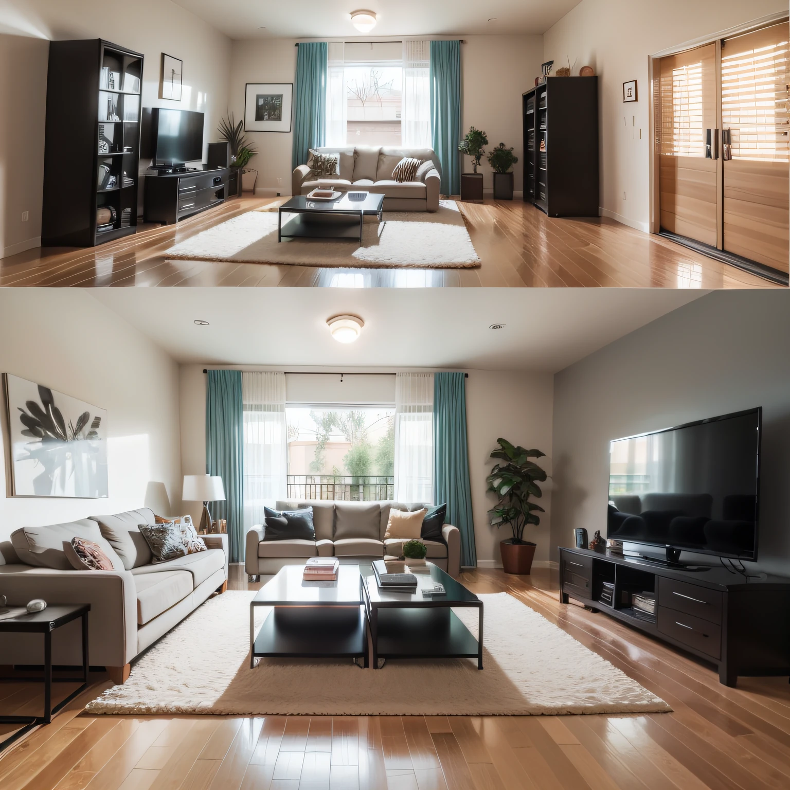 modern hangout room with Personal Touches