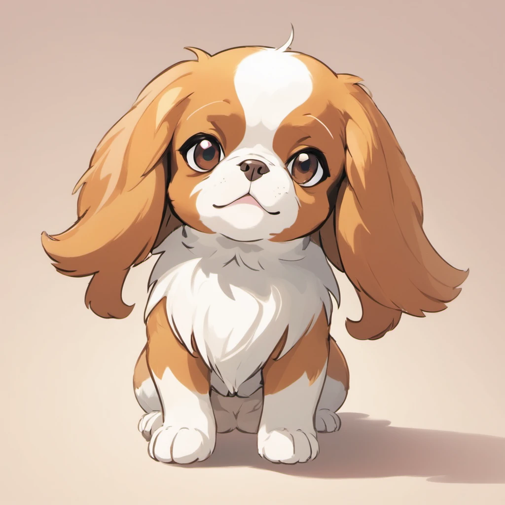 The adult Cavalier King Charles Spaniel, often simply referred to as a "Cavalier," is a breed cherished for its elegant and affectionate nature. These dogs possess a well-balanced and graceful appearance, exuding a charming and friendly demeanor. They are of a small to medium size, characterized by a sturdy and well-proportioned build that imparts a sense of grace and athleticism.

One of the most distinguishing features of the Cavalier King Charles Spaniel is its luxurious coat. With a silky, medium-length, and straight texture, their coat comes in four recognized color patterns: Blenheim (rich chestnut and white), Tricolor (black, white, and tan), Black & Tan (black with tan markings), and Ruby (solid chestnut). The coat is soft to the touch and shines with a natural luster.

Their head is well-shaped and slightly rounded, adorned with expressive dark eyes that are large, round, and set well apart. Their eyes radiate warmth and affection, adding to their captivating presence. They have a well-defined stop where the forehead meets the muzzle, and the muzzle itself is of moderate length, not overly pointed. The nose color varies depending on coat color, being black or self-colored.

One of the most captivating features of the Cavalier King Charles Spaniel is their long, pendulous ears. These ears are feathered and frame their face beautifully, enhancing their expressive appearance. Their legs are straight and moderately muscled, with small, compact feet featuring well-arched toes. Their movement is characterized by an effortless and graceful gait, contributing to their elegant presence. The tail of the Cavalier King Charles Spaniel is typically carried gaily, never docked, and is adorned with feathering, harmoniously blending with their coat. Overall, they possess an endearing and friendly expression that reflects their affectionate nature. They are known for their sweet disposition and their ability to form deep bonds with their human companions. sowsow pokemon,