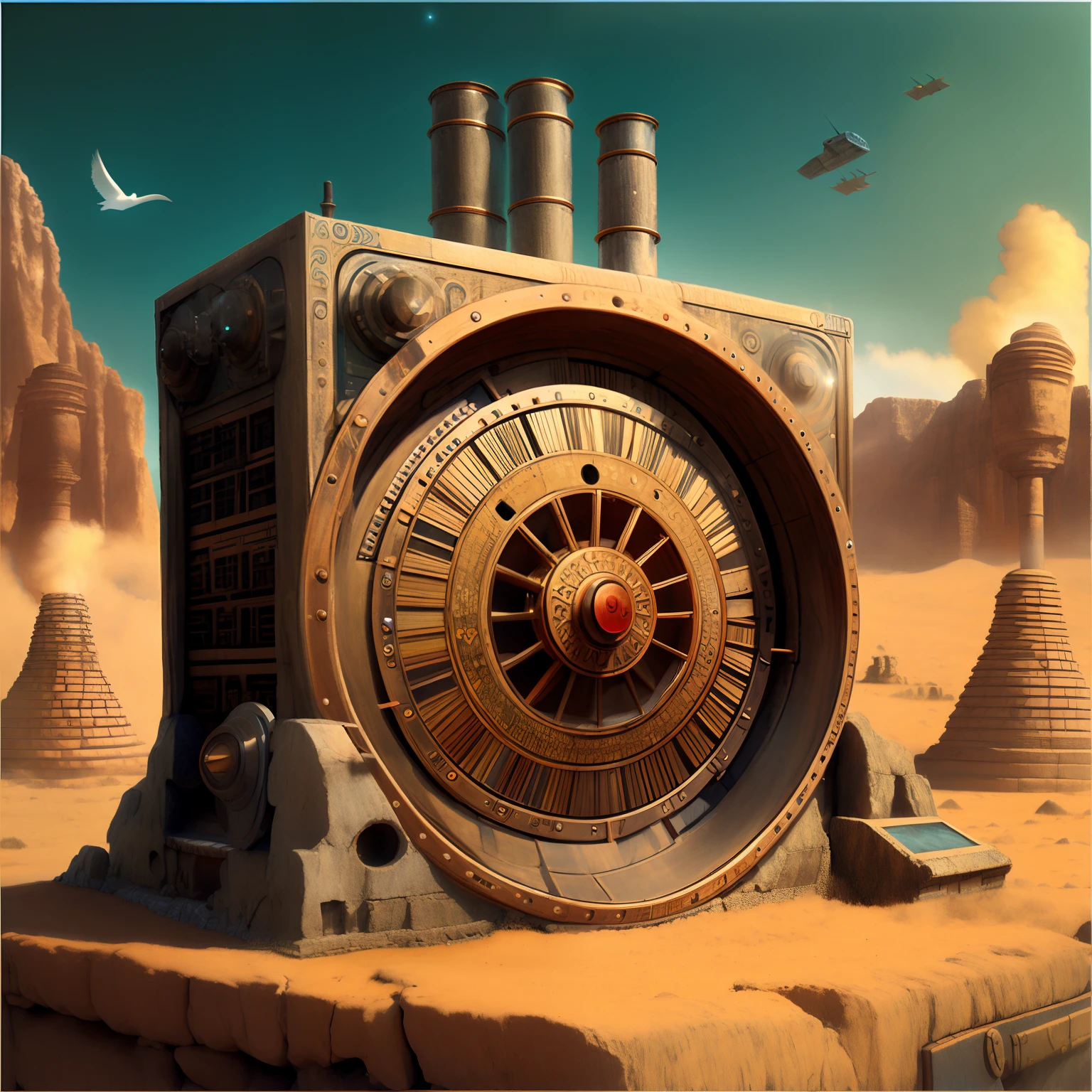 Oracle machine, ancient technology