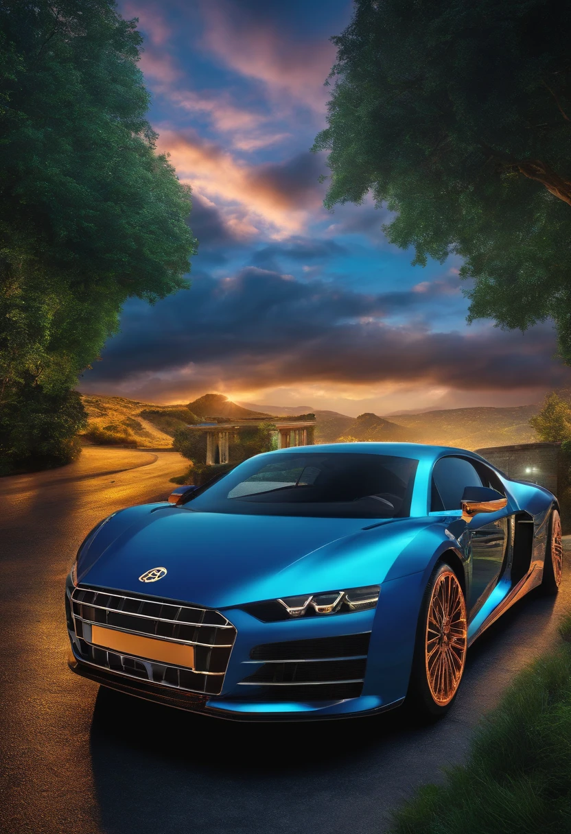 bitcoin car 3D