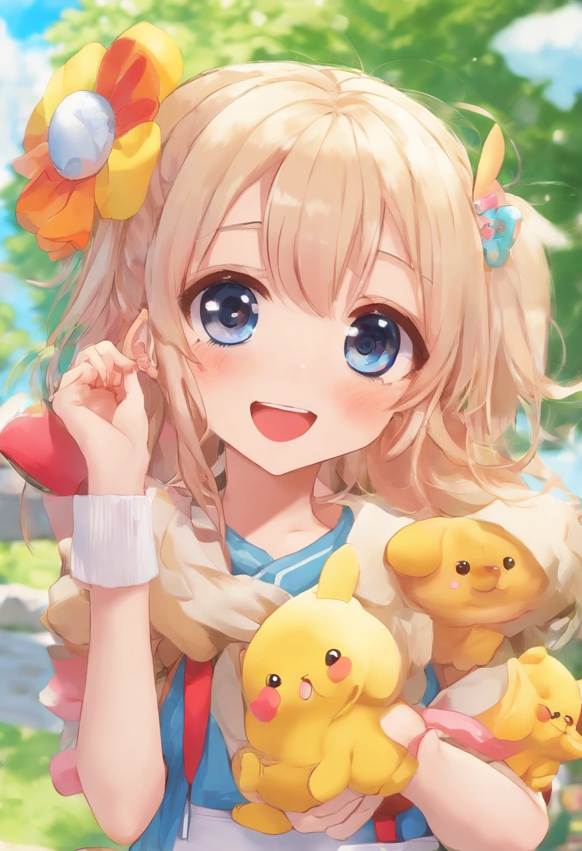 top-quality、超A high resolution、(photoRealstic:1.4)、cute little、(详细的脸)、浅笑、牙、Looking at the camera、Military、Sunnyday、harbour、blue-sky、japanes、short-hair