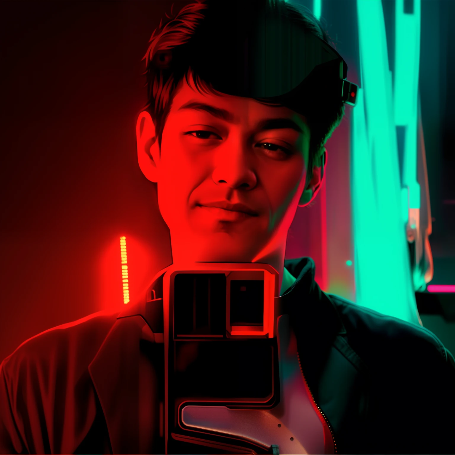 change background cyberpunk