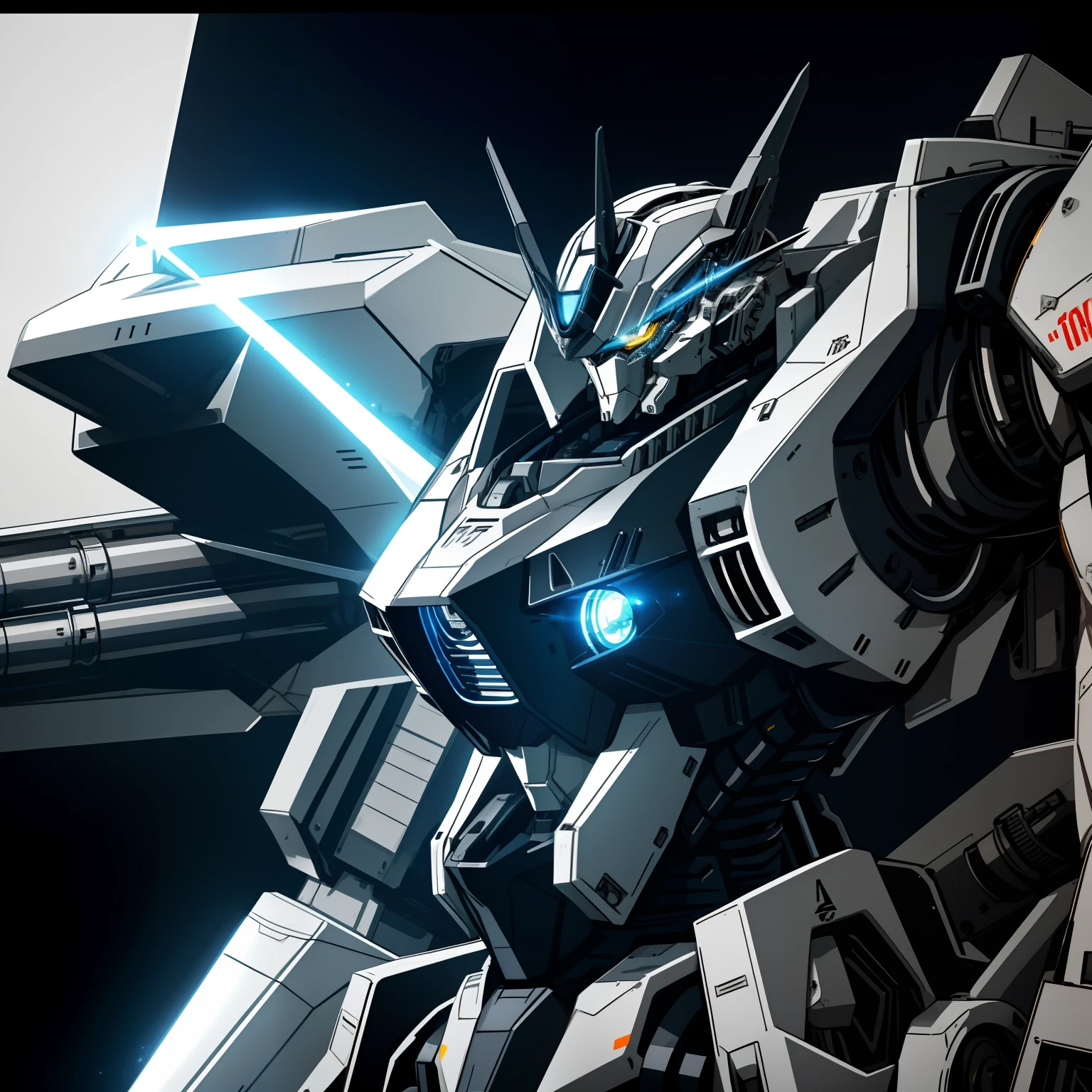 Metal Robot Wolf、(cyborgs:1.1)、([tailed | Detailed wire]:1.3)、(intricate-detail)、nffsw、(intricate-detail、hyperdetails:1.2)、Cinematic shots、vignettes、central、Jet engine on the back、Equipped with an autocannon on the back、