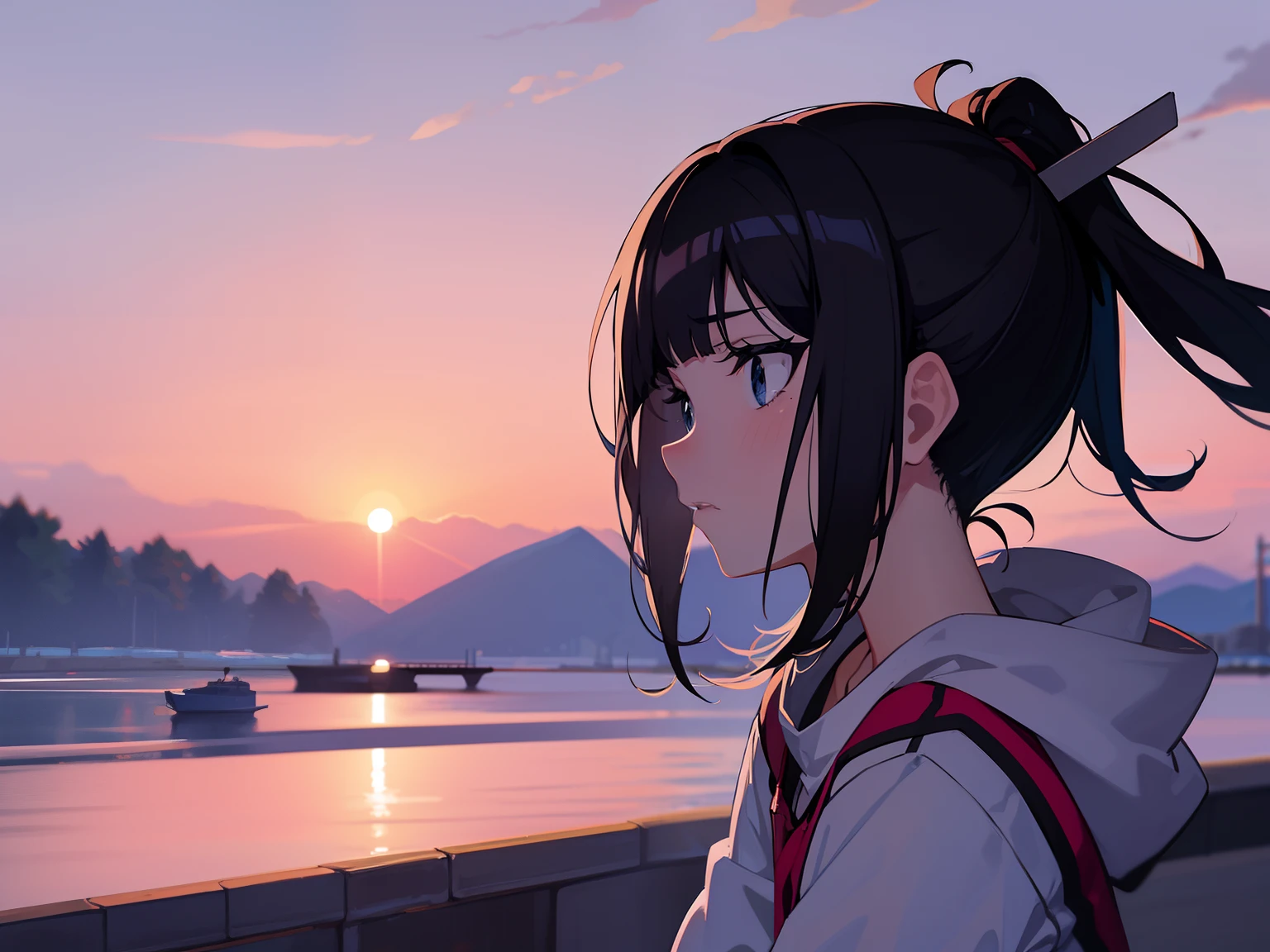 Desperate look
