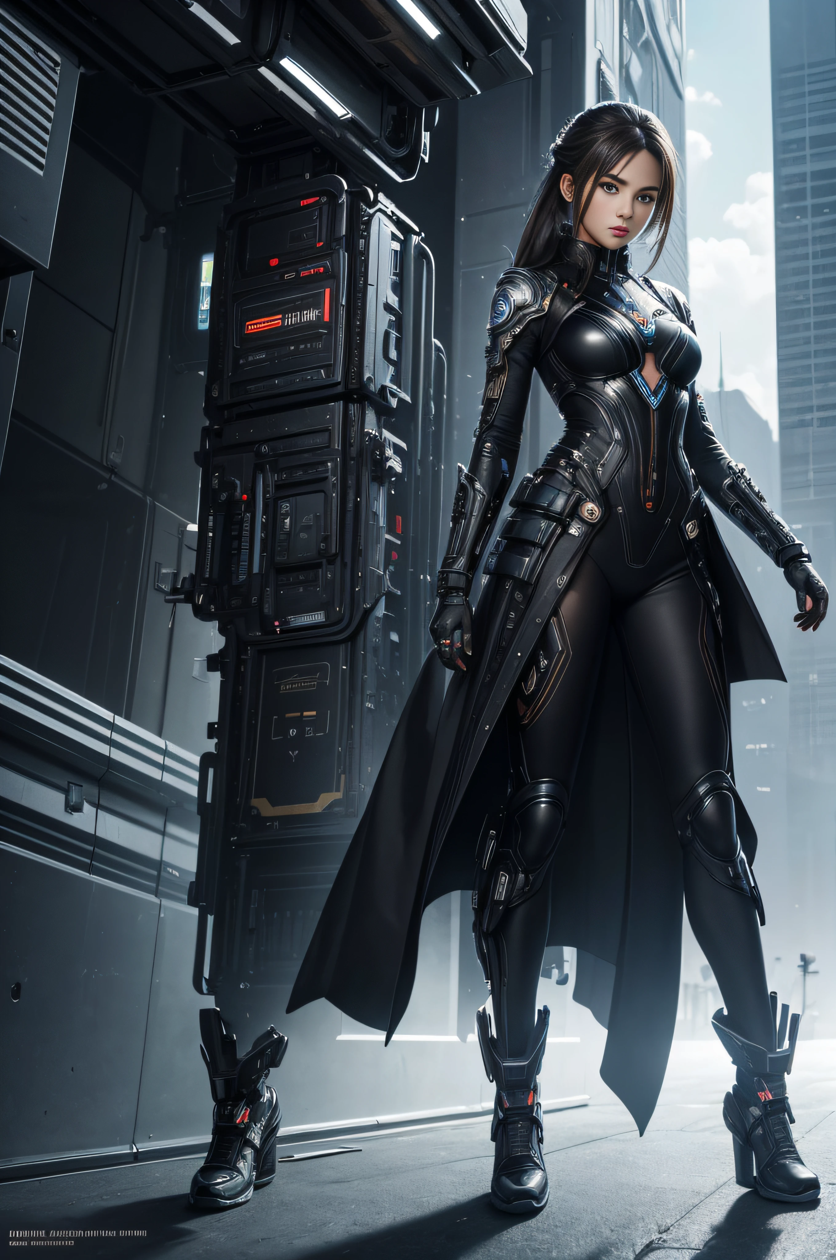 Award-winning full body portrait of a gorgeous princess of organic nanotech,beautiful perfect body,scifi,futuristic,utopian,body parts,wires,circuits,highly detailed,octane render,cinematic,ayami kojima,karol bak,greg hildebrandt,mark brooks,hauntingly surreal, gothic,UHD,intricate,rich deep color,deep perspective.bokeh, rim lights, light leaks, sharp focus, emitting diodes, smoke, artillery, sparks, racks, system unit, motherboard, by pascal blanche rutkowski artstation hyperrealism painting concept art of detailed character design matte painting, 4k, blade runner, FUJIFILM, bokeh