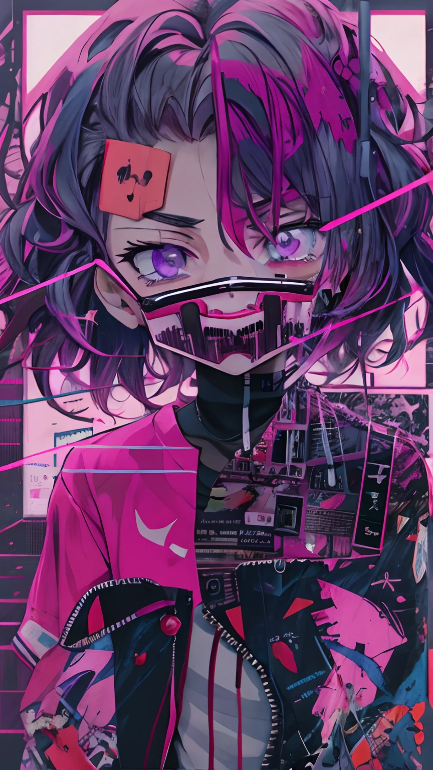 ((masterpiece)),((best quality)),8k,high detailed,ultra-detailed,illustration,(1girl:2),(gossghost),(long tongue),tongure out,(ethereal entity:1.3),lurking in a futuristic bedroom,(haunting presence:1.2),draped in ethereal neon threads,(soft neon glow:1.4),Futuristic and surreal with a neon-lit color scheme,ethereal and ghostly lighting,eerie and enigmatic,embodying the ghost's otherworldly nature,<lora:ChangSheG_V2:1>,