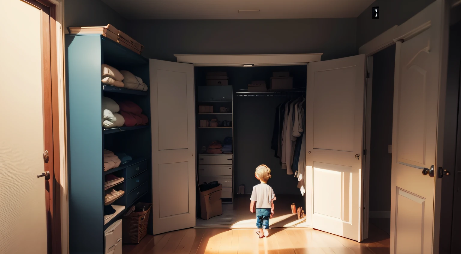 After a few weeks, Lucas decides to explore the wardrobe once again. What is the new adventure he finds this time?
