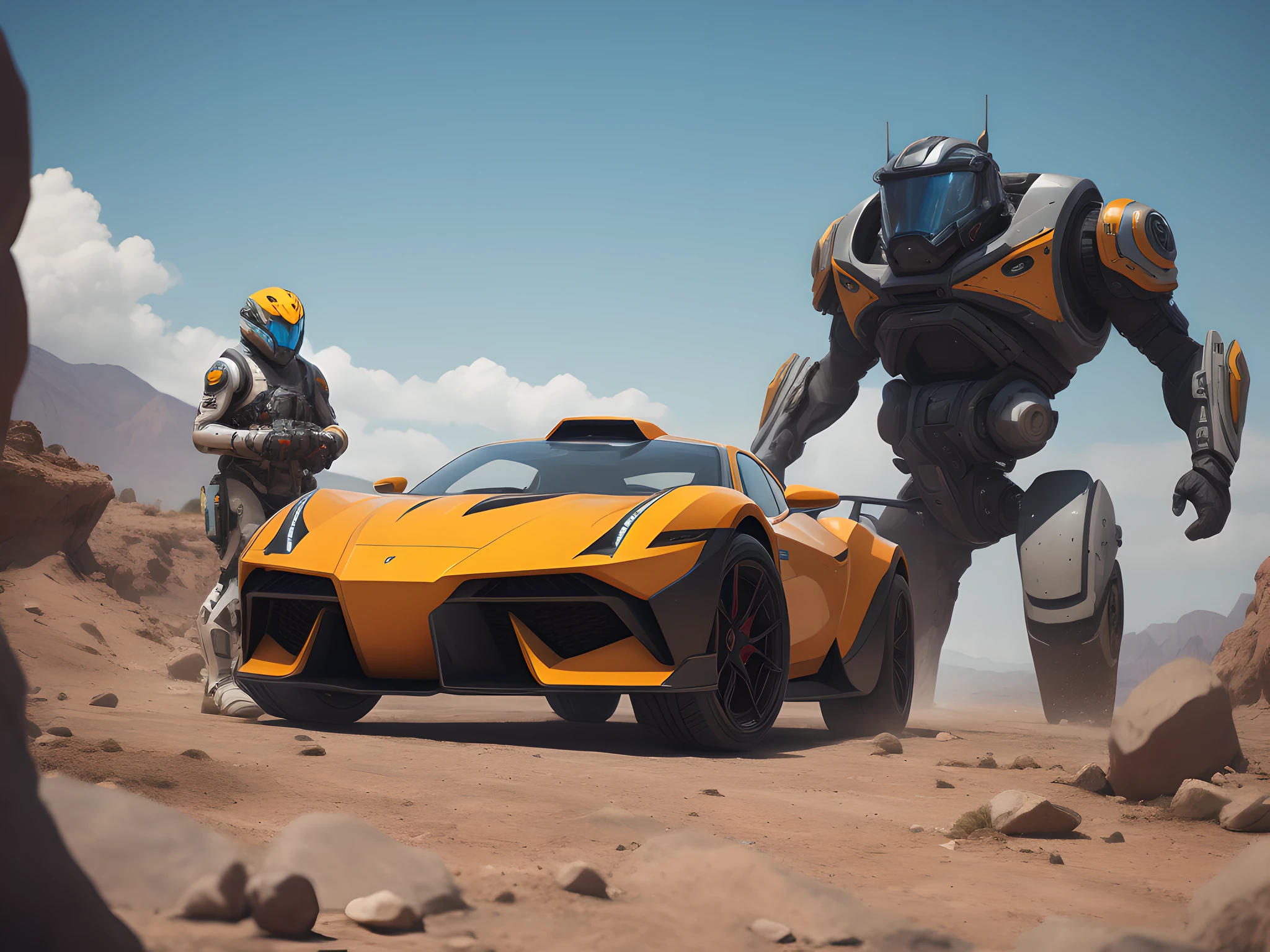 futuristic zeekars, best quality, masterpiece