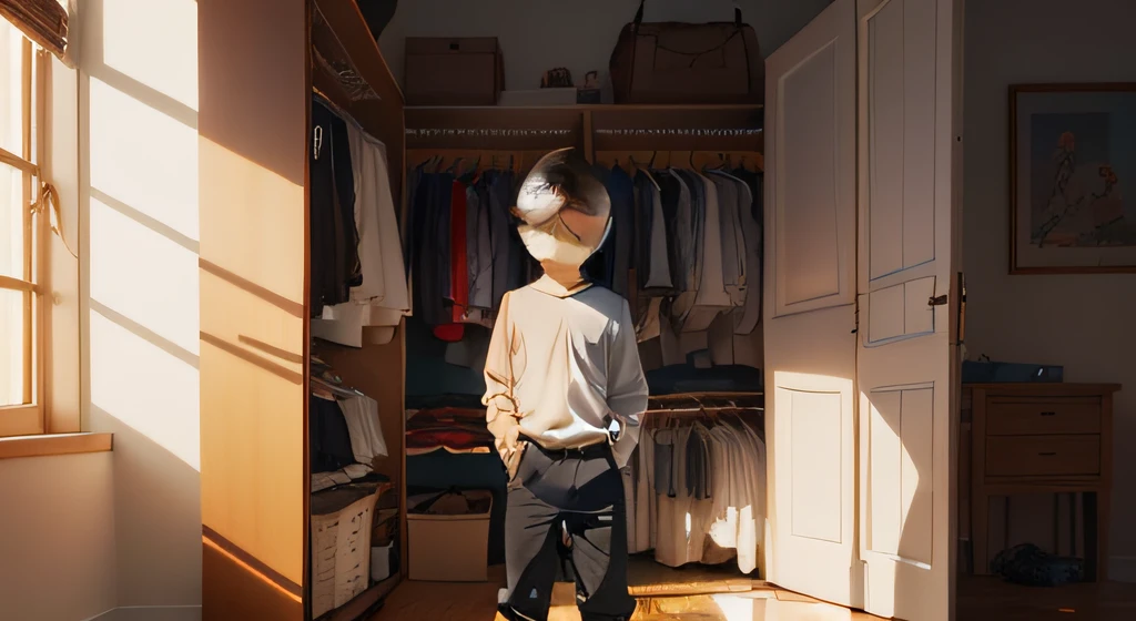 As the story unfolds, Lucas de 8 anos realizes that the wardrobe's magic is connected to his own personal growth journey. How does he balance his life in the real world with his adventures in the wardrobe?