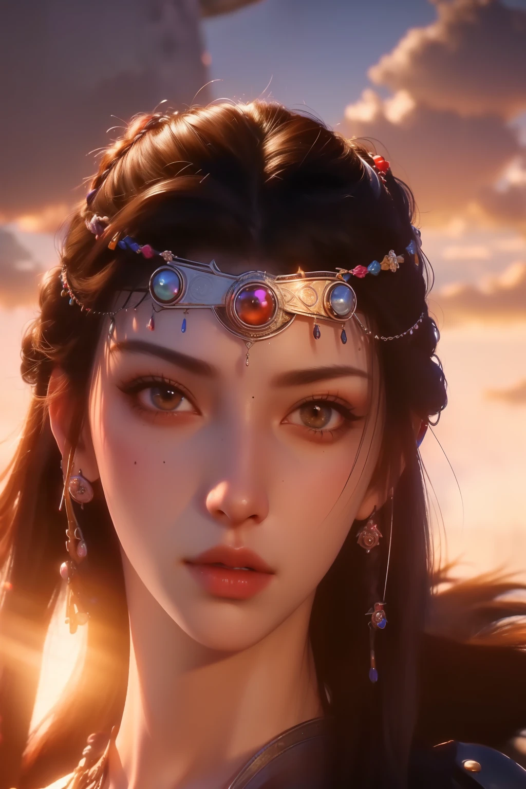 ((Best quality)), ((Masterpiece)), ((Ultra-detailed)), (illustration), (Detailed light),yelvzhiwu