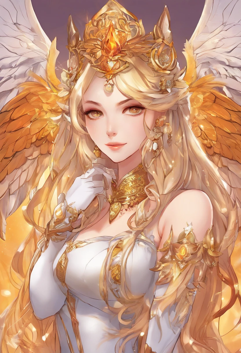 (best quality,4k,8k,highres,masterpiece:1.2), ultra-detailed, realistic, naked sexy dragon woman with gold glittering scales, skin is glittering golden scales, long wavy blonde hair with red highlights, very playful but mischievous smile, huge tits, gigantic breasts, naked, nude, detailed crotch, detailed vulva, detailed pussy, sexy pose, spread legs, spread pussy lips, playful, bi-coloured eyes, heterochromia, lustful