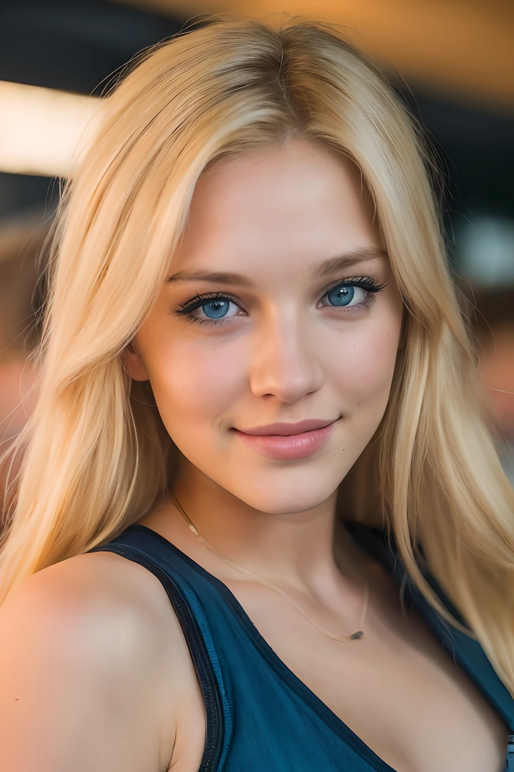 (editorial photograph of a blonde 21 year old woman), (highly detailed face:1.4)(blue eyes) (smile:0.7) out clubbing:1.3) POV, by lee jeffries, nikon d850, film stock photograph ,4 kodak portra 400 ,camera f1.6 lens ,rich colors ,hyper realistic ,lifelike texture, dramatic lighting , cinestill 800,