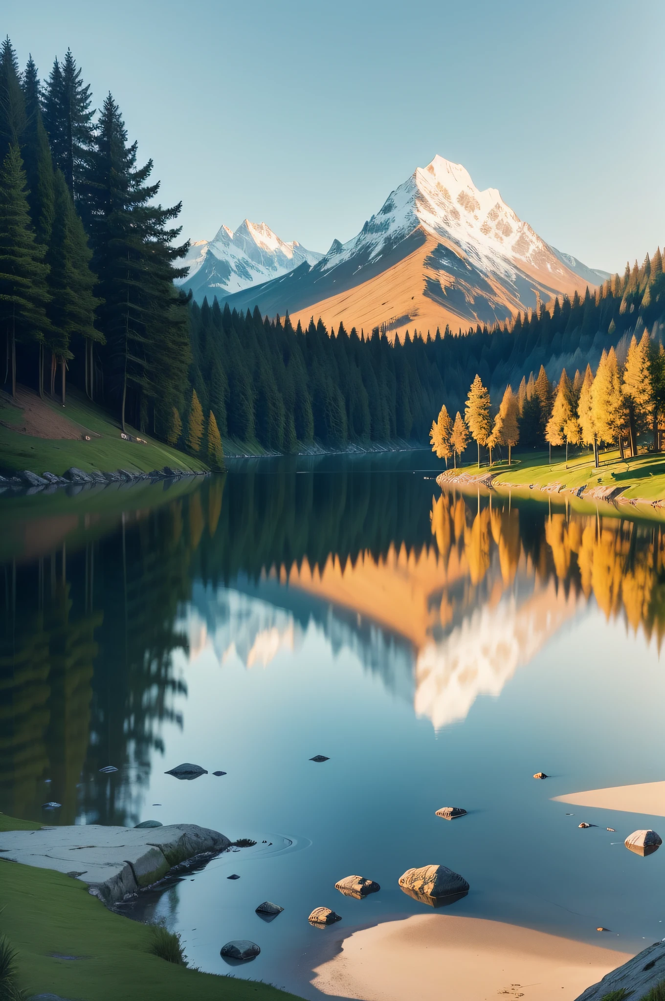 Beautiful scenery of nature