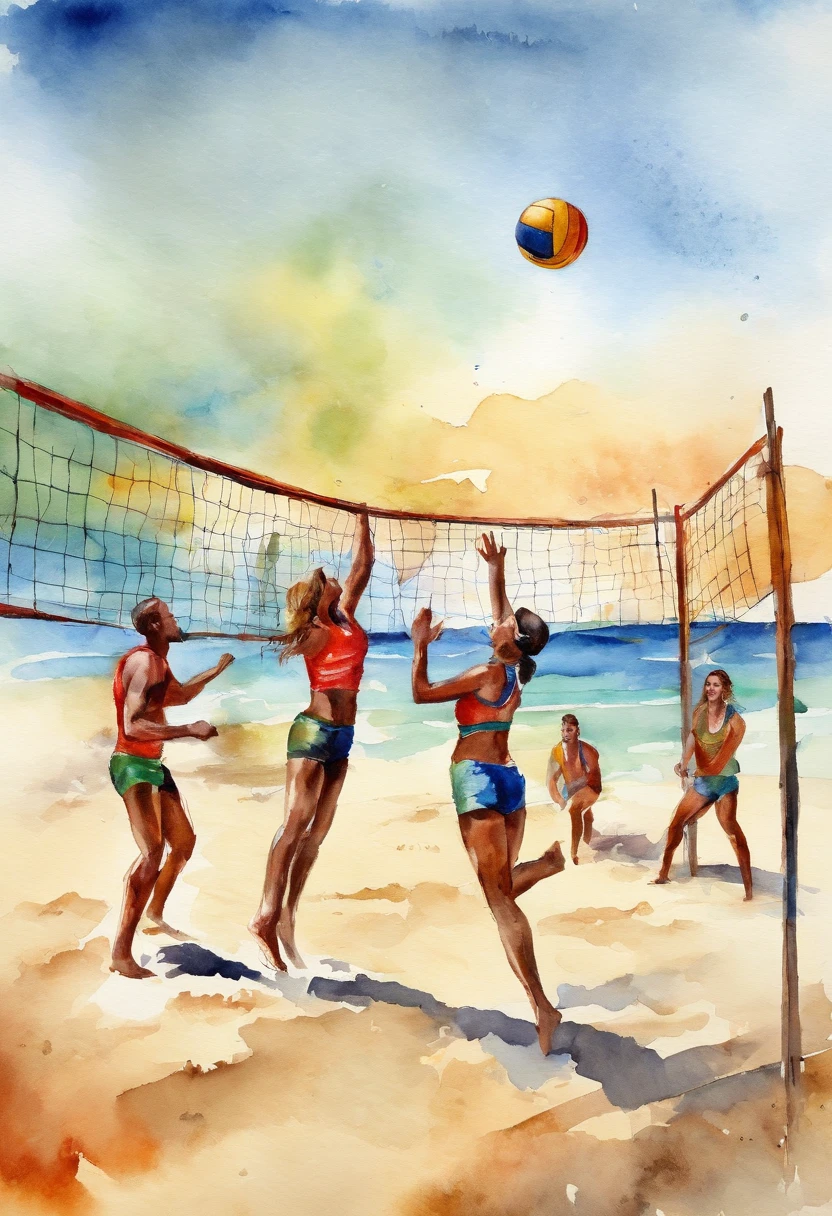Beach volleyball