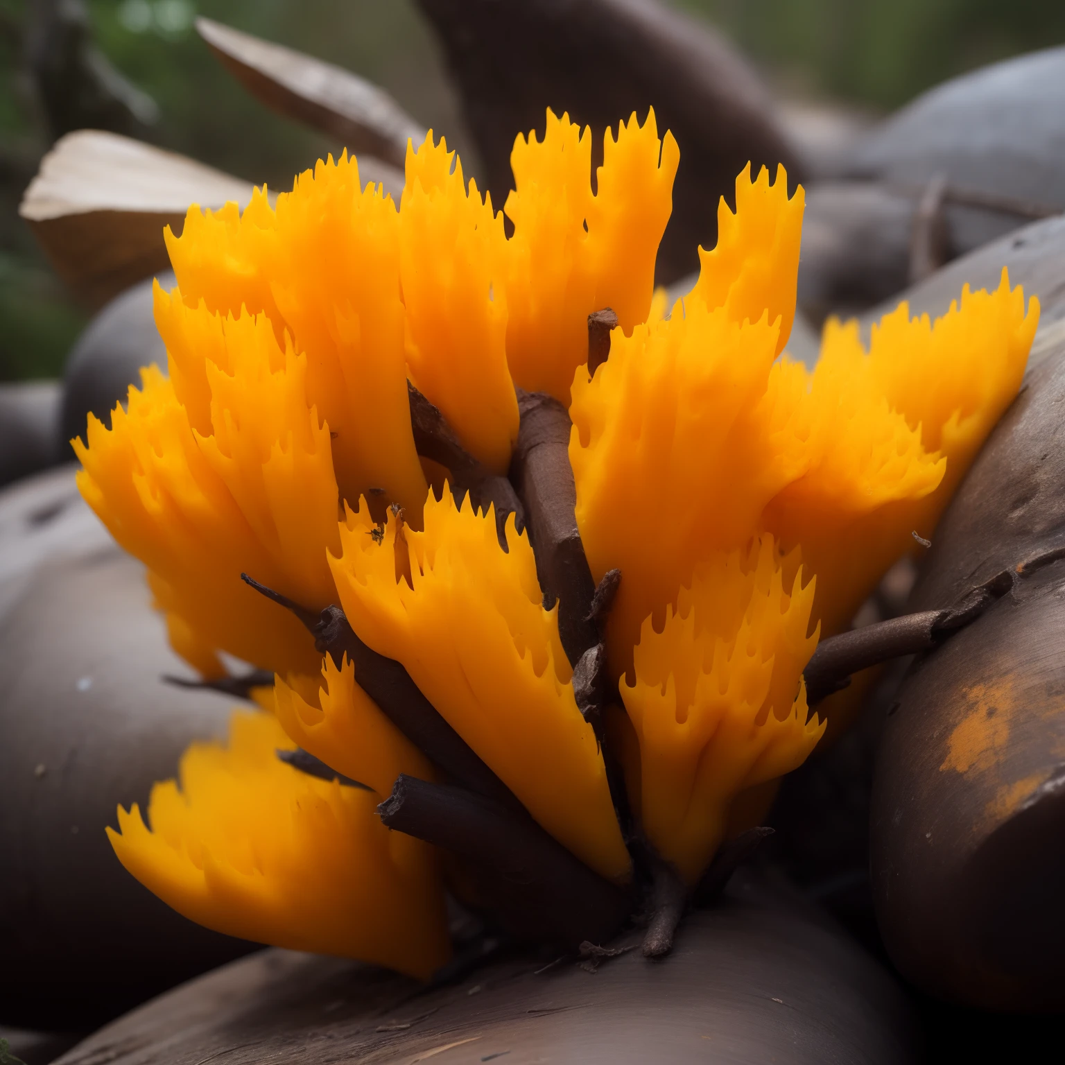 Calocera glutinous