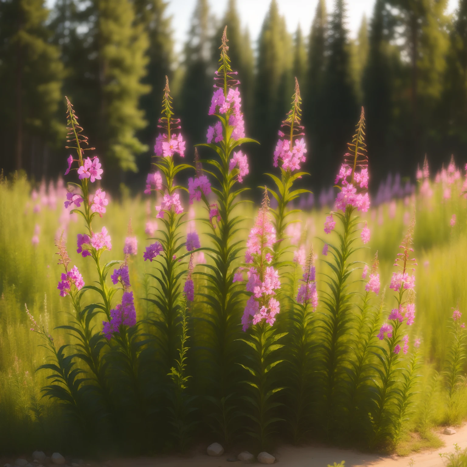 Fireweed, Fireweed flower