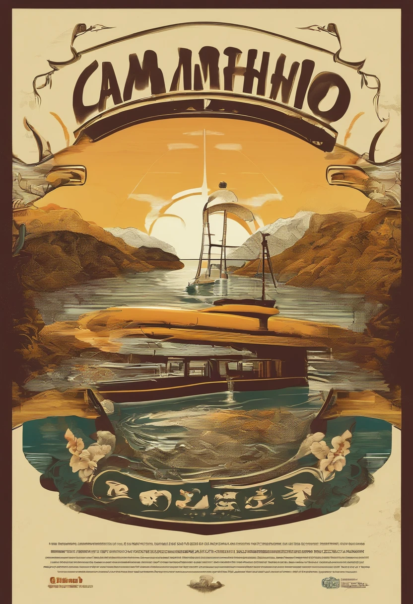 Gere um logotipo para o canal 'Caminho da Descoberta'.