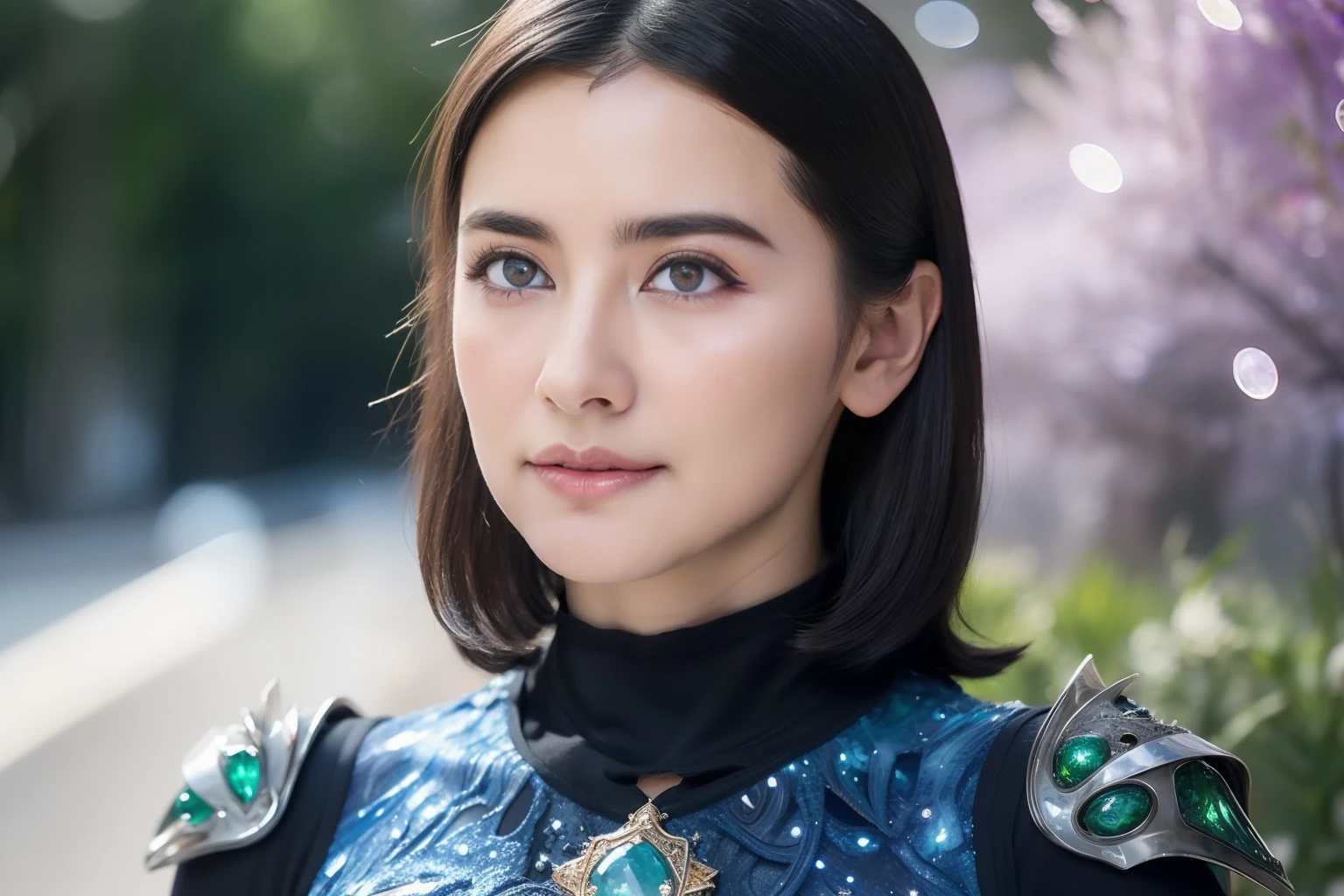 From Side, Photorealistic, Official art, Unity 8k壁纸, 8K Portrait, Best Quality, Very high resolution, (Incredibly beautiful nature background:1.6), One girl, One beautiful teenage italian girl, sixteen years old, Obscene, (Sexy and glamorous:1.1), (A coquettish expression:1.6), (small breasts with raised areolas,,:1.6), Vulgarity, (seductively smiling:1.2), (full body1.0), (erotic posing:1.5), (Magic Attack Pose:1.6),(magical effects like sparkles or energy:1.5), (Electric shock from hands:1.1), (Detailed blue bodysuit with beautiful fractal or marble design:1.5), (Beautiful and d delicate ruby, topaz, emerald and sapphire jewelry:1.45),  Beautiful seductive face, Portrait, (Thick eyebrows:1.2), (Big purple eyes:1.2), Beautiful eyes with fine purple symmetry, (ultradetailed eyes:1.4), (High resolution eyes:1.1), Intimate face, (ultra detailed skin texture:1.4), Perfect Anatomy, Thin, (Beautiful toned body:1.1), Hair Bow, (Moist skin:1.1), full of sweat, No makeup, dark circles, Good anatomy, Focus Face, goodlooking, (Emilia Clark:0.6) (Emma watson:0.3),(Jennifer Connelly:0.4), (sensual face:1.5), Elegant face, Nice, Dolce, Cyberpunk Sci-Fi, (Gauntlets with intricate and beautiful designs:1.2), Blurred background, Blurred foreground, depth of fields, (Motion Blur:1.1), Complex and colorful biomechanical bodysuit, Zentangle, mandalas, Entangled,  (Small breasts:1.2), Sheer breast, (Beautiful :1.2), (NSFW:1.2), large hips, drivel,  Juice stain, grabbing on breasts