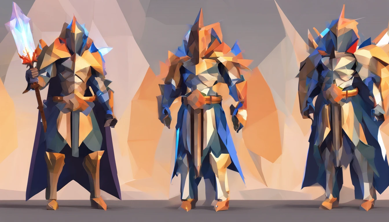 An armored paladin woman kneeling on one knee holding a flaming sword, abstract beauty, Centered, Looking at the camera, Facing the camera, nearing perfection, Dynamic, Highly detailed, smooth, Sharp focus, 8K, high definition resolution, illustration, adobe illustrator, flat, Art by Ramil Sunga, Casper Konefal, Nick Thornborrow, and Matt Rhodes