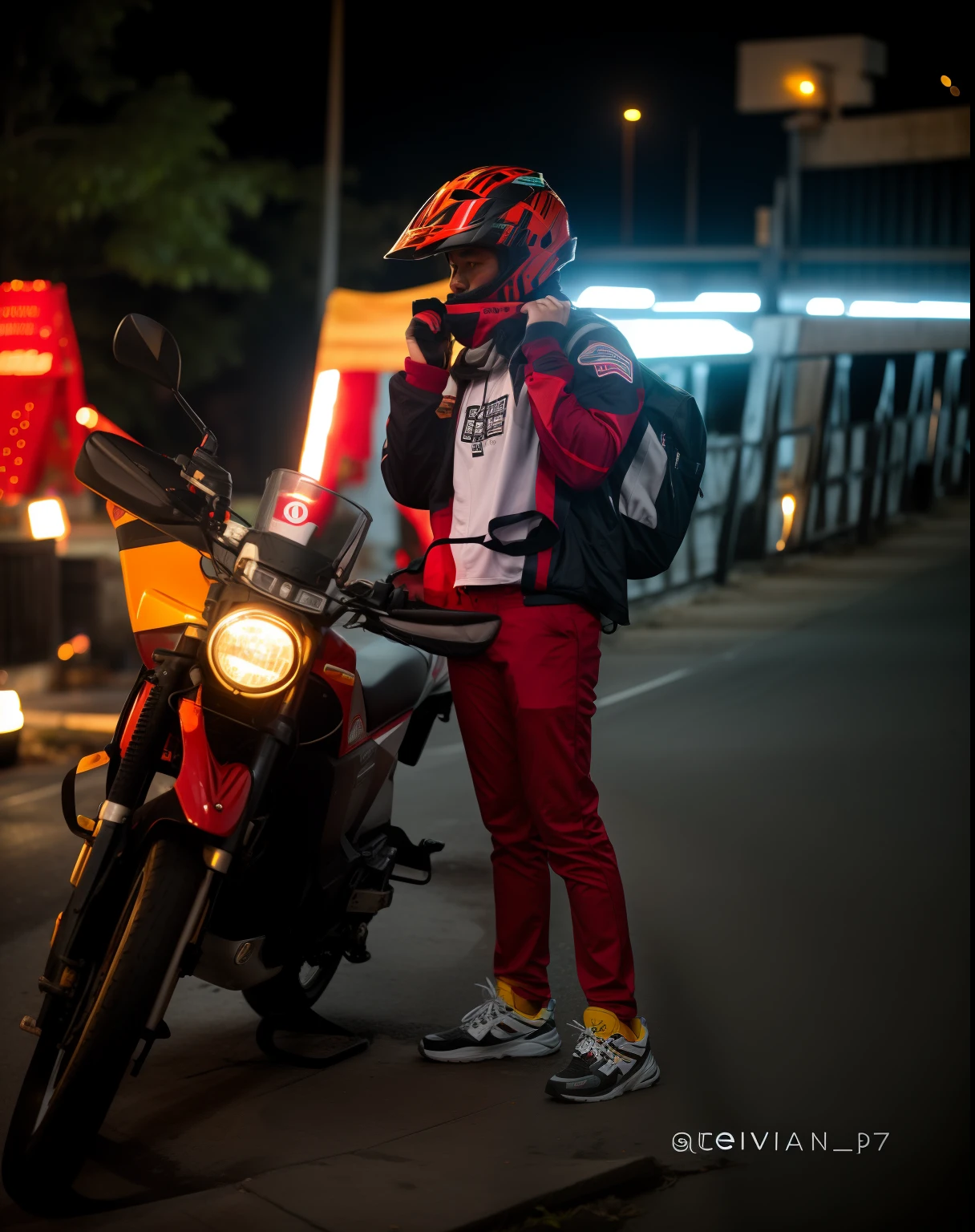 keep the main image in dark background