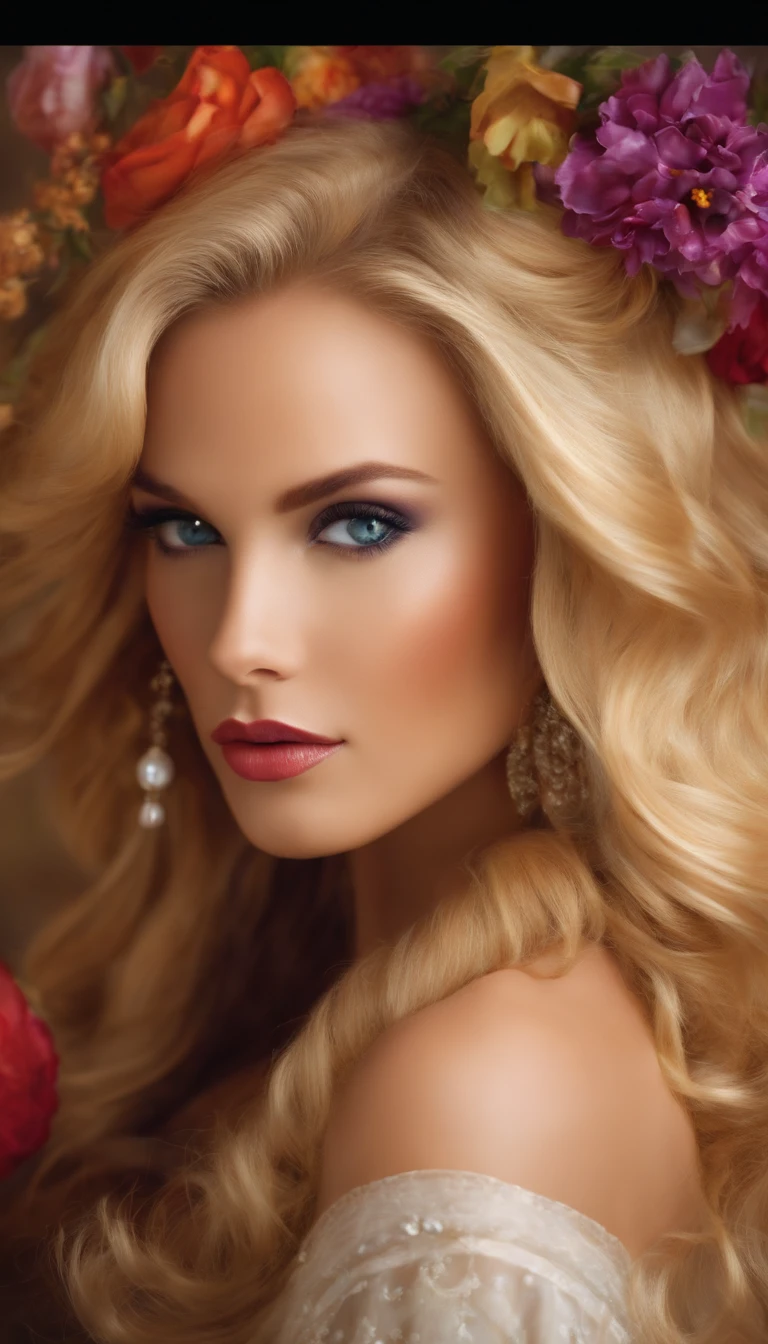 blonde strhair