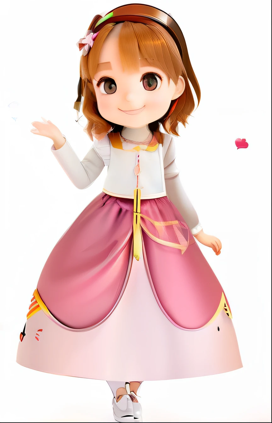 There's a little girl holding a heart-shaped box in her hands, Hana Alisa Omer, cute and adorable, lovely and cute, 1614572159, Looks doces, com um lindo sorriso, de uma menina anjo bonita, she is smiling and happy, she is smiling and excited, sorriso doce, full heart - face shaped like, cabrito