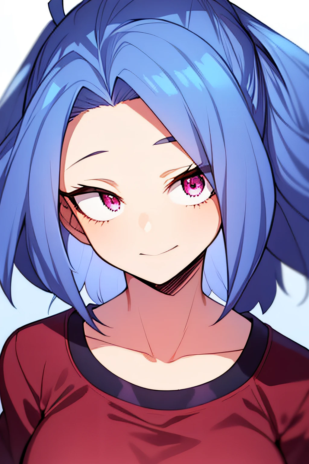 1 girl my hero academia style hair with streaks