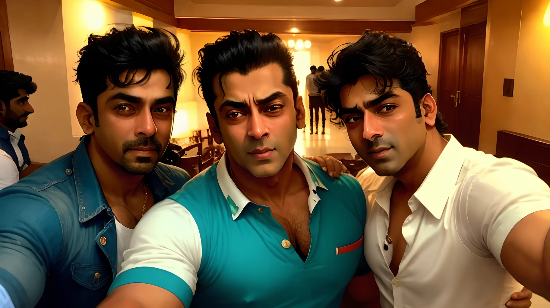salman khan selfie with Lawrence bishnoi