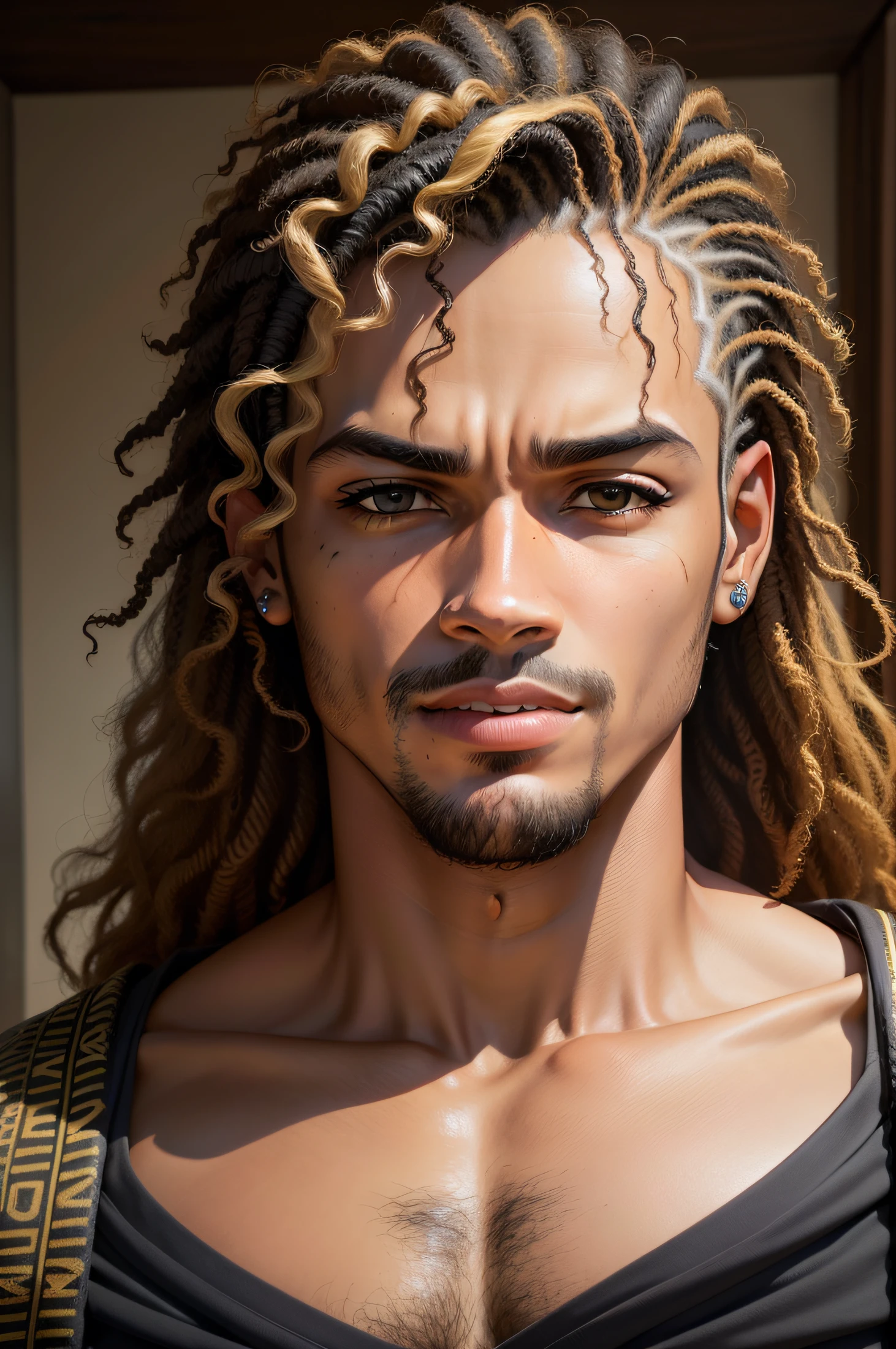(alta qualidade,ultra-detalhado)(Retrato)Ronaldinho's Gaucho (olhos detalhados e expressivos), (rosto sorridente), e (Characteristic curly hair),(Os olhos encantadores e expressivos de Neymar),(The determined and intense eyes of the Ronaldo Phenomenon), seu (Distinctive facial features),(maxilares bem definidos),(smooth and flawless skin),(cabelo perfeitamente estilizado), (meticulously rendered facial expressions), o (impeccable precision) na captura de seus (personalidades individuais), (portrait lighting) que potencializa o (contornos naturais) de seus rostos, (vivid colors) that bring out their (Brazilian Heritage), (foco nítido) sobre o (detalhes intrincados) de seus (olhos expressivos) e (bocas), (Textura ultrarrealista) de seus (pele e cabelo), (studio quality) que mostra a sua (Iconic status), (Professional composition) que destaca o (unique features) de cada jogador, o (mistura cativante) de seus (Distinctive features), resulteo em um (unforgettable masterpiece). somente um busto, se forma mais simples, rosto masculino