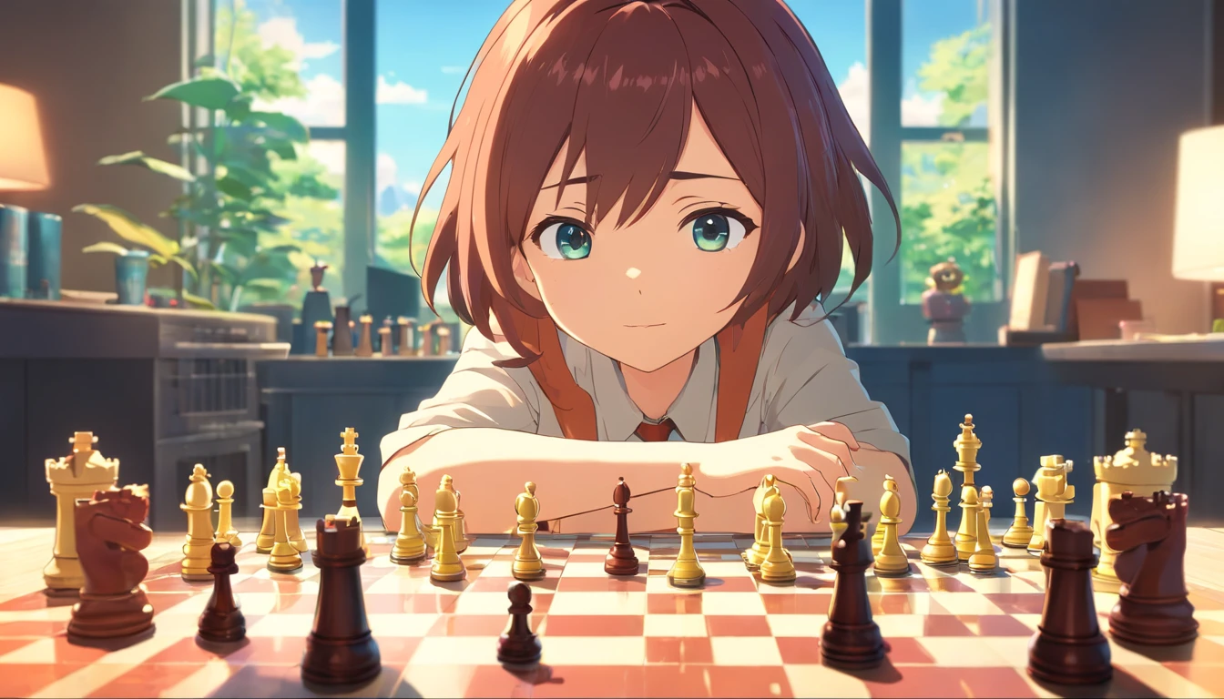 Glass chess