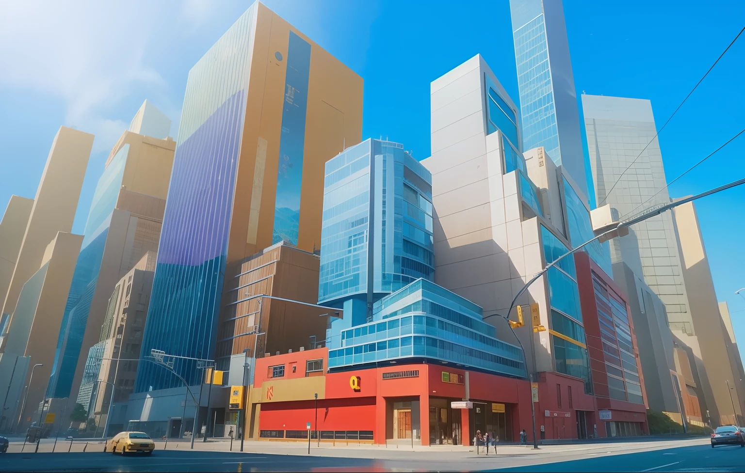 an anime city