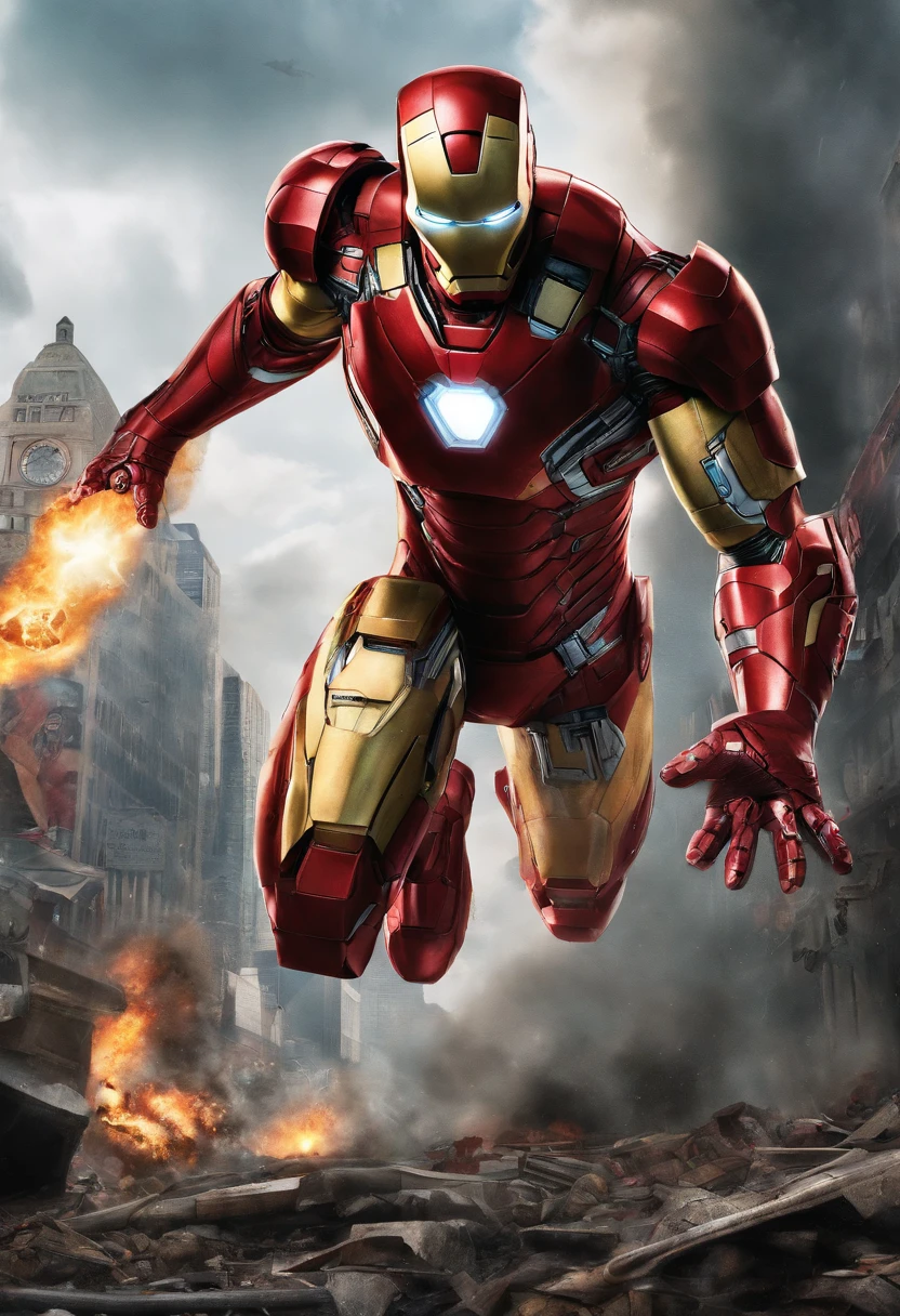 Marvel, Iron-Man, Background War