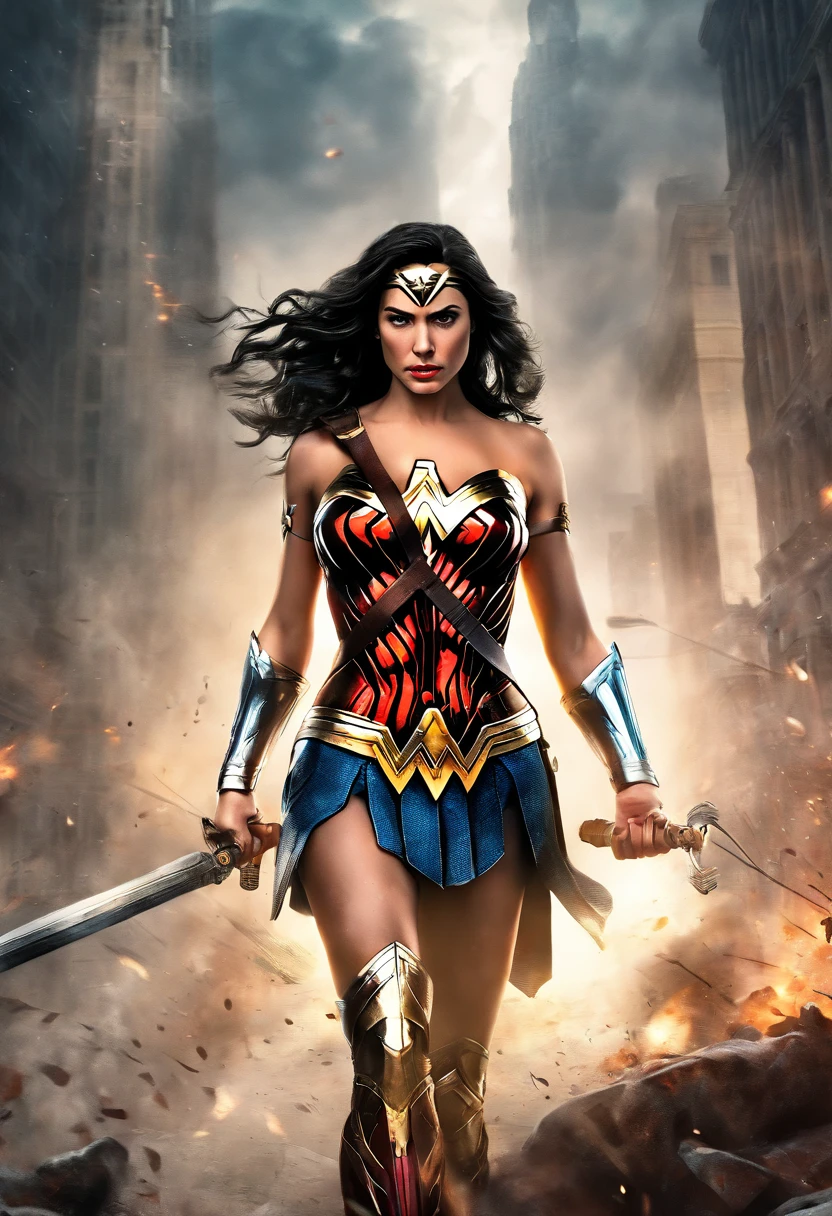 DC, Wonder Woman, Background War