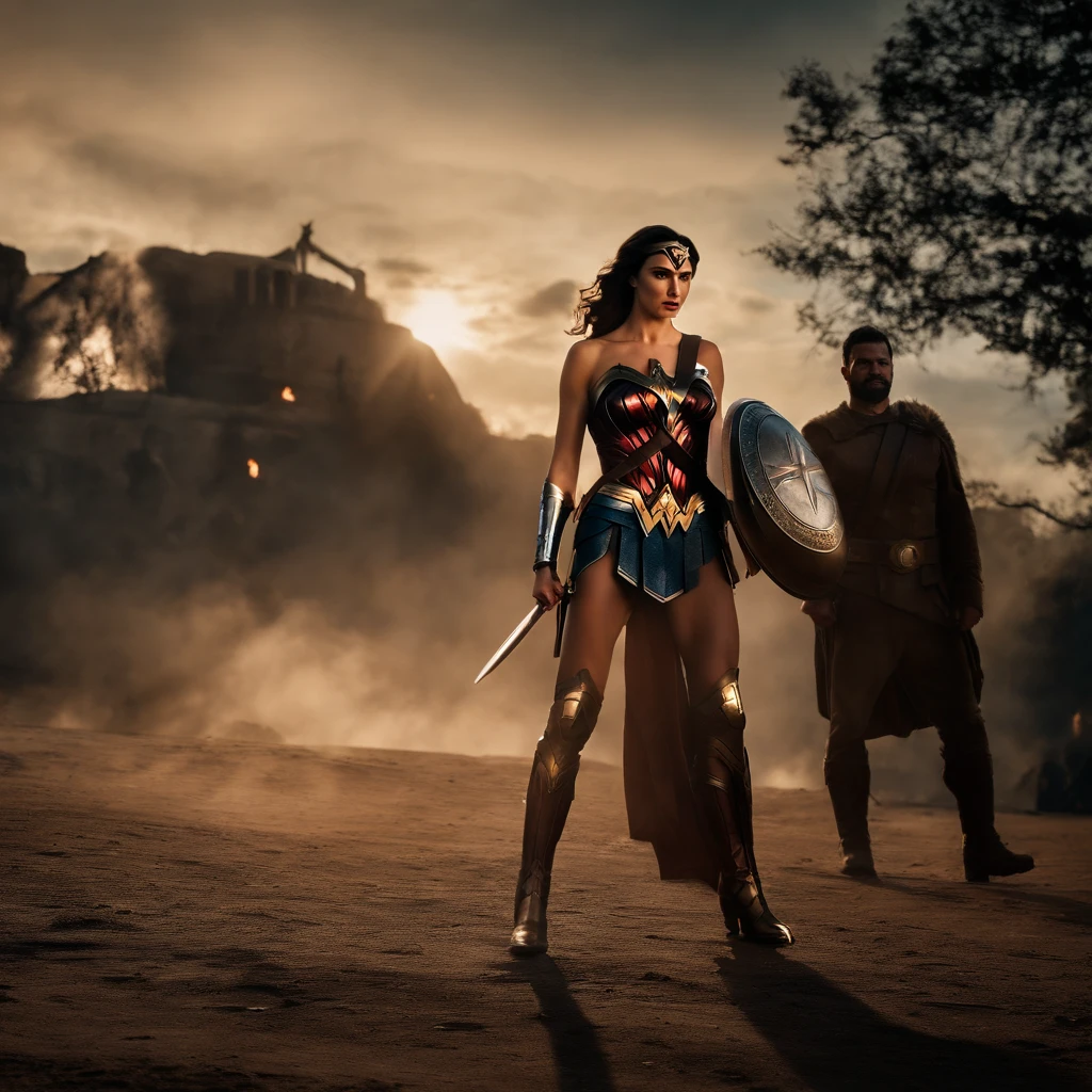 DC, Wonder Woman, Background War