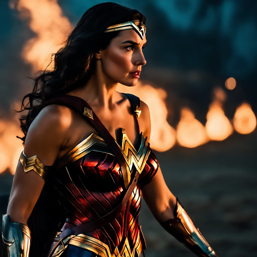 DC, Wonder Woman, Background War