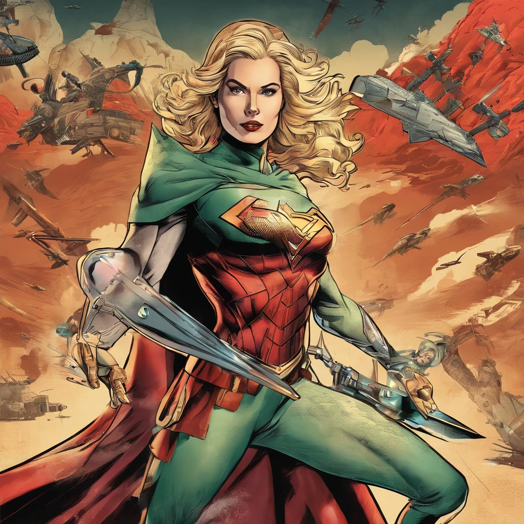 Dc, mulher maravilha, Guerra de fundo