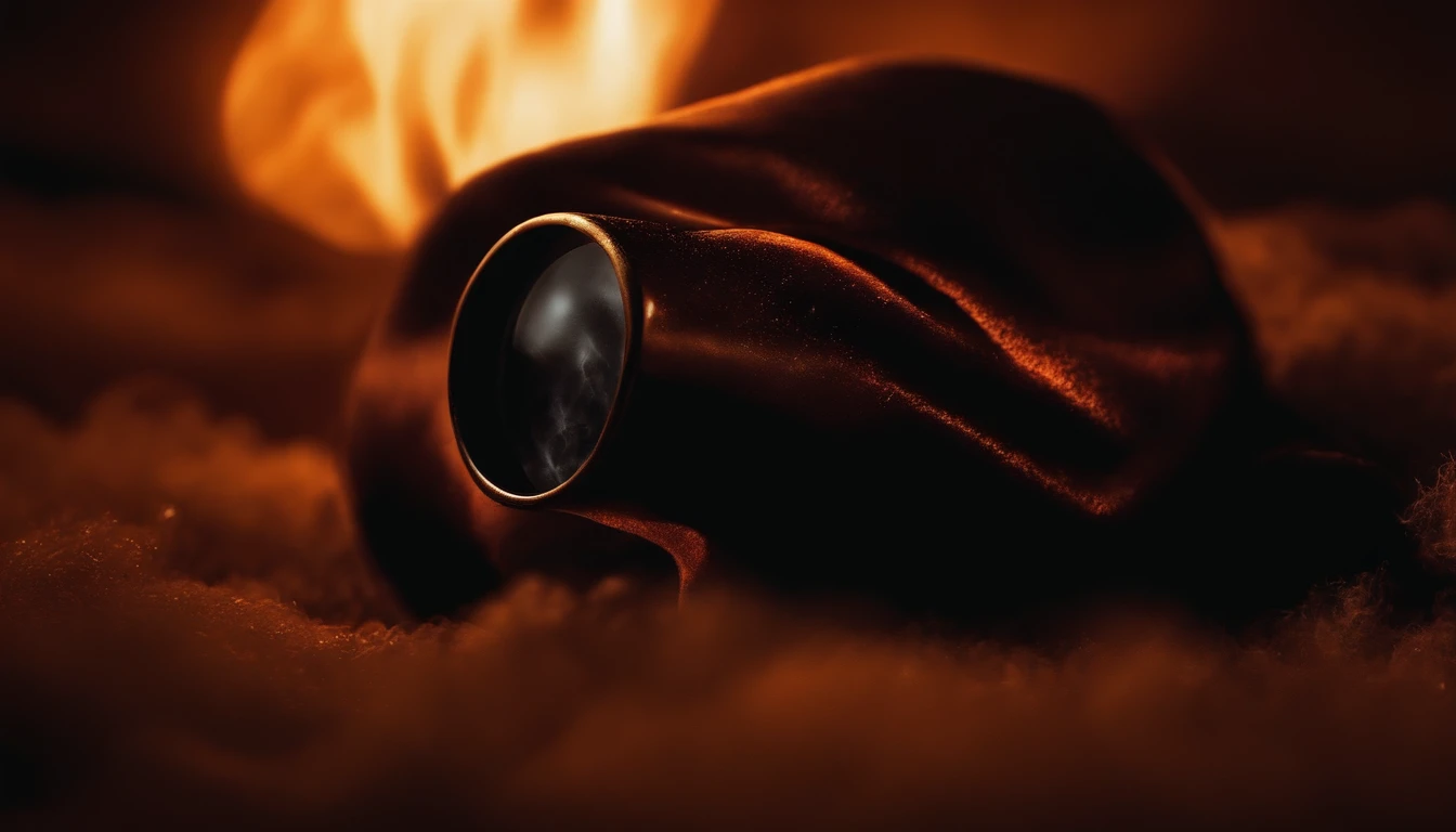 una foto de un cuervo en la noche, humo, surreal, ambiente oscuro, macro, misterioso, cinematiclight