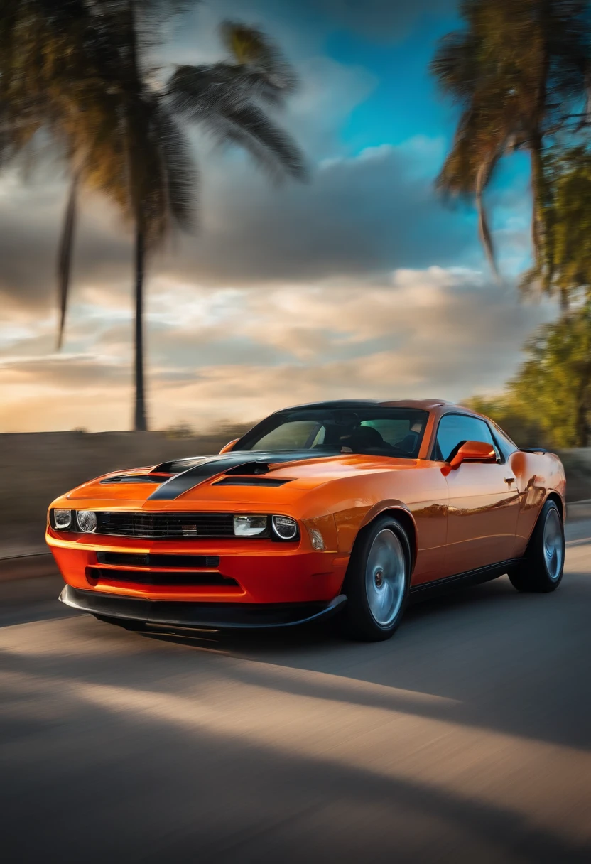 Speeding car