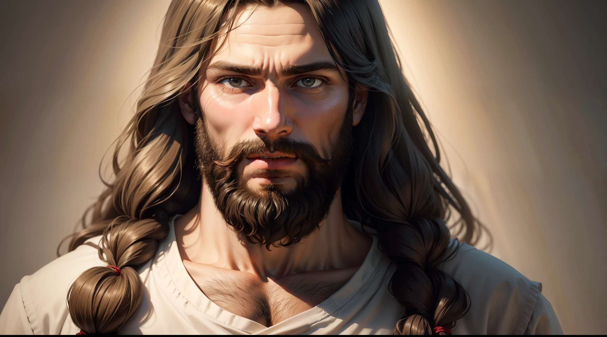 homem arafed com barba e barba em um manto orando, Retrato de Jesus Cristo, Jesus Cristo, Shutterstock, jesus of nazareth, holy man looking down at the ground, rosto de jesus, Directed by: Adam Marczyński, retrato da obra-prima religiosa, doing a prayer, Greg Olsen, Vestido como Jesus Cristo, by Hristofor Žefarović