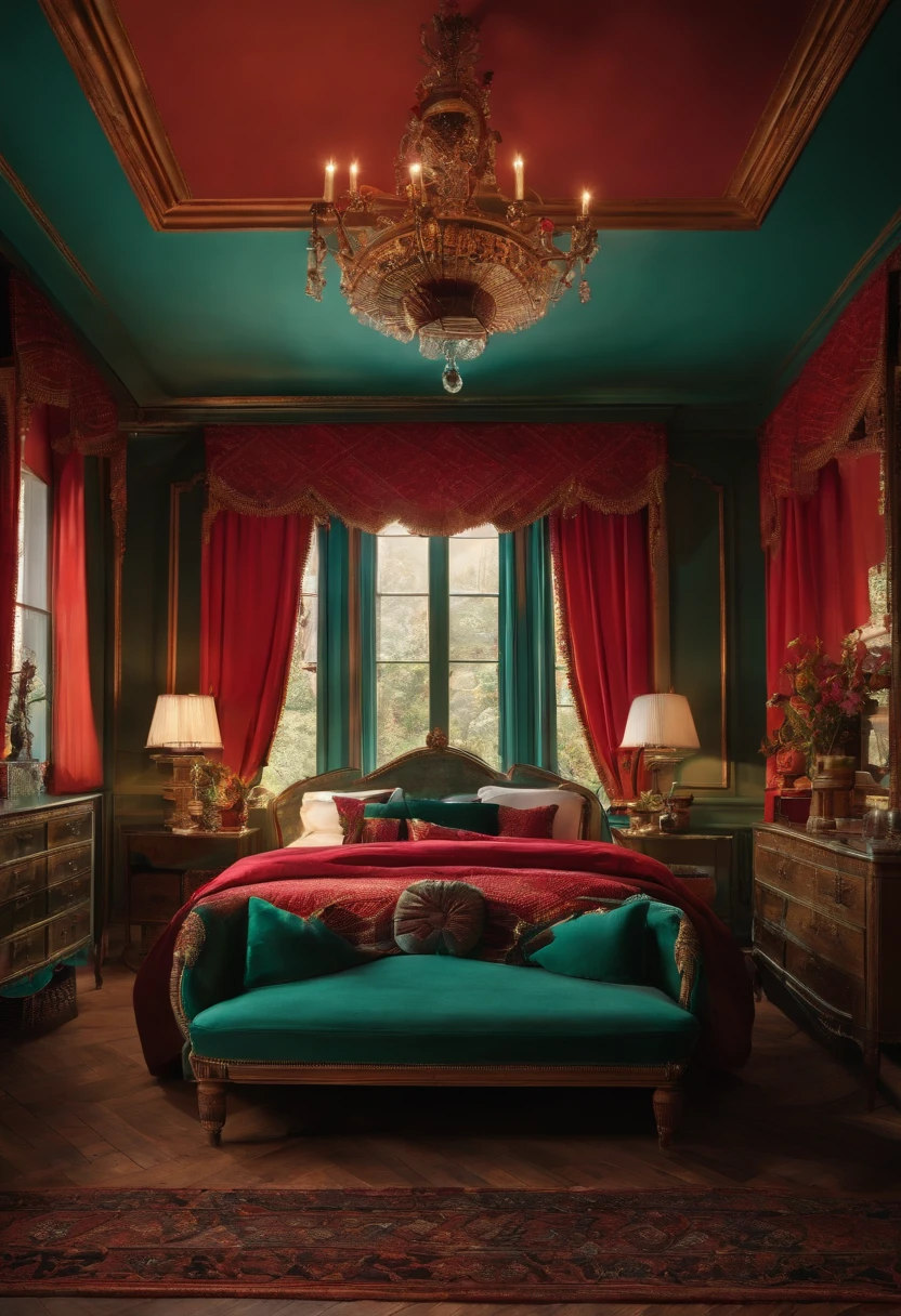 Sit at the head of the bed